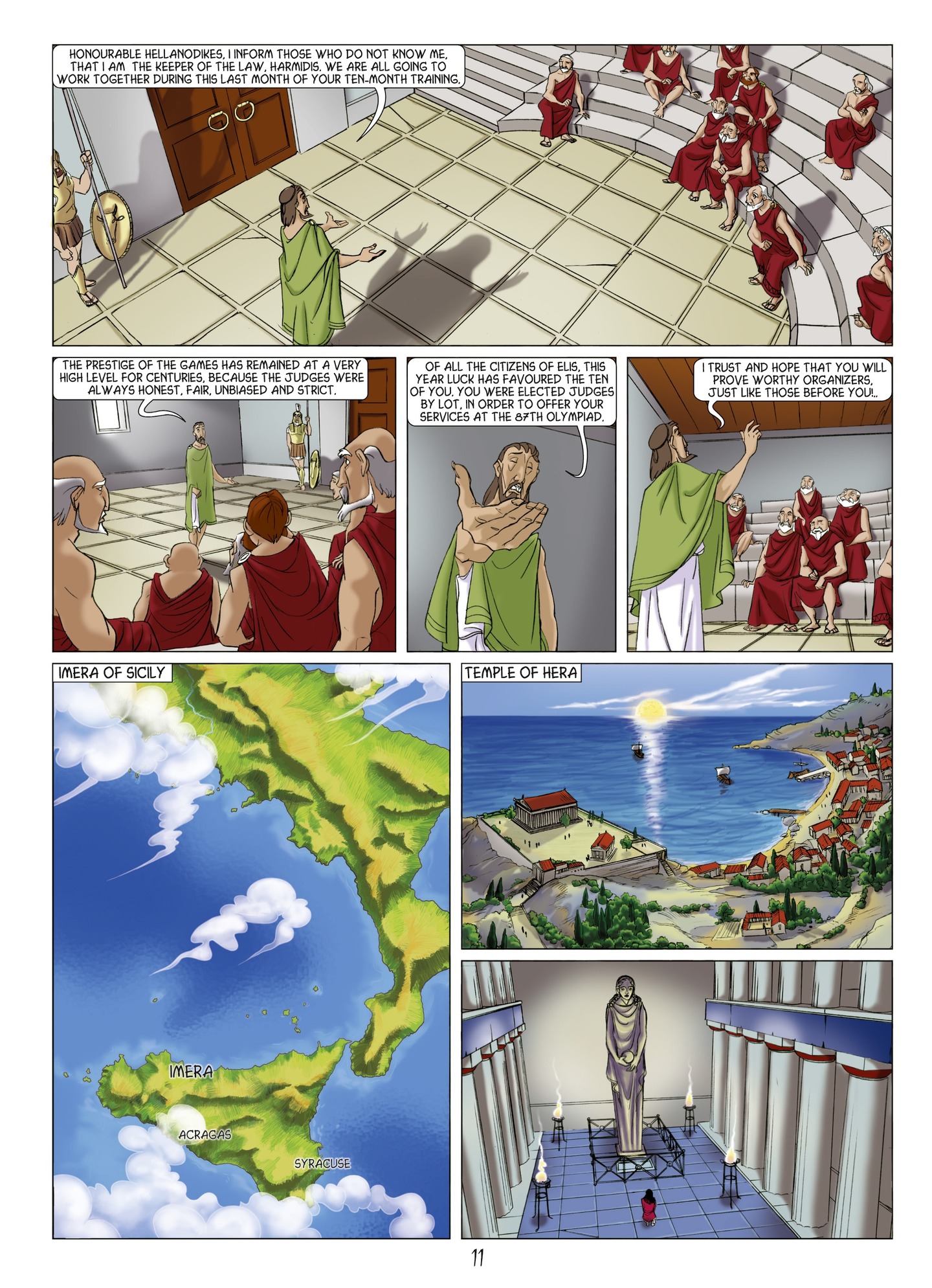 <{ $series->title }} issue 1 - Page 11