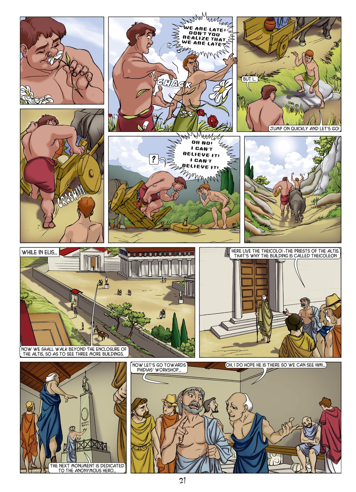 <{ $series->title }} issue 1 - Page 21