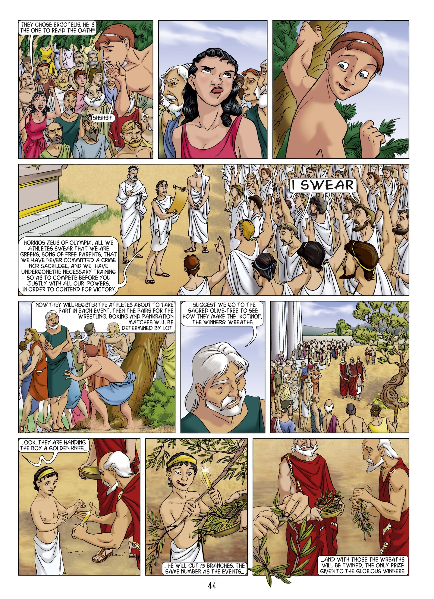 Olympic Games in Ancient Greece (2023) issue 1 - Page 44