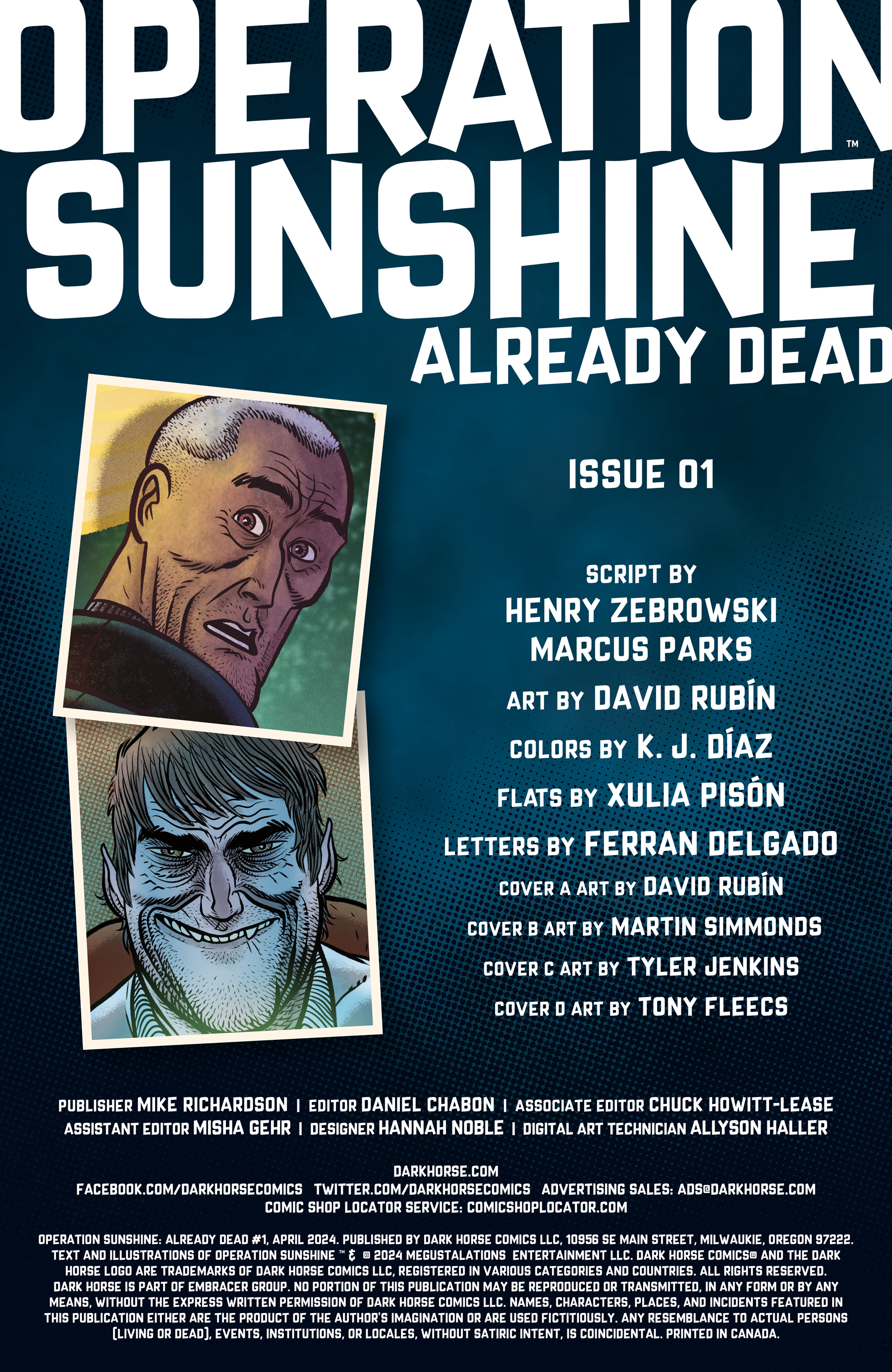 Operation Sunshine: Already Dead (2024-) issue 1 - Page 2