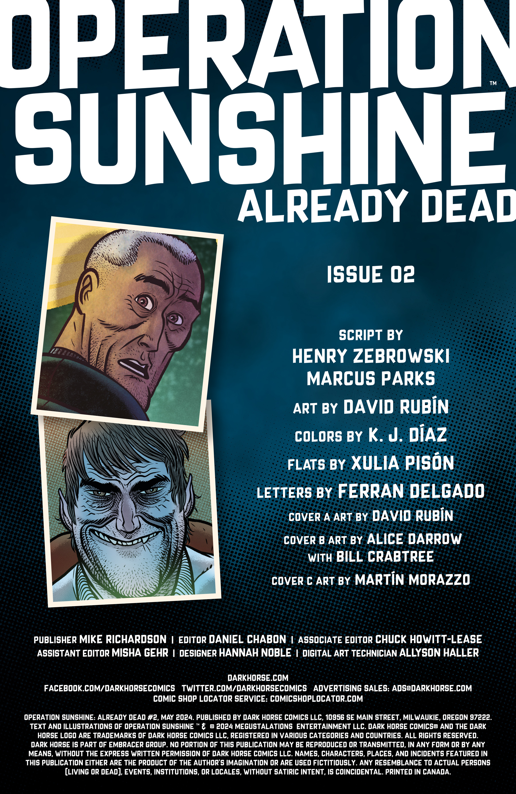 Operation Sunshine: Already Dead (2024-) issue 2 - Page 2