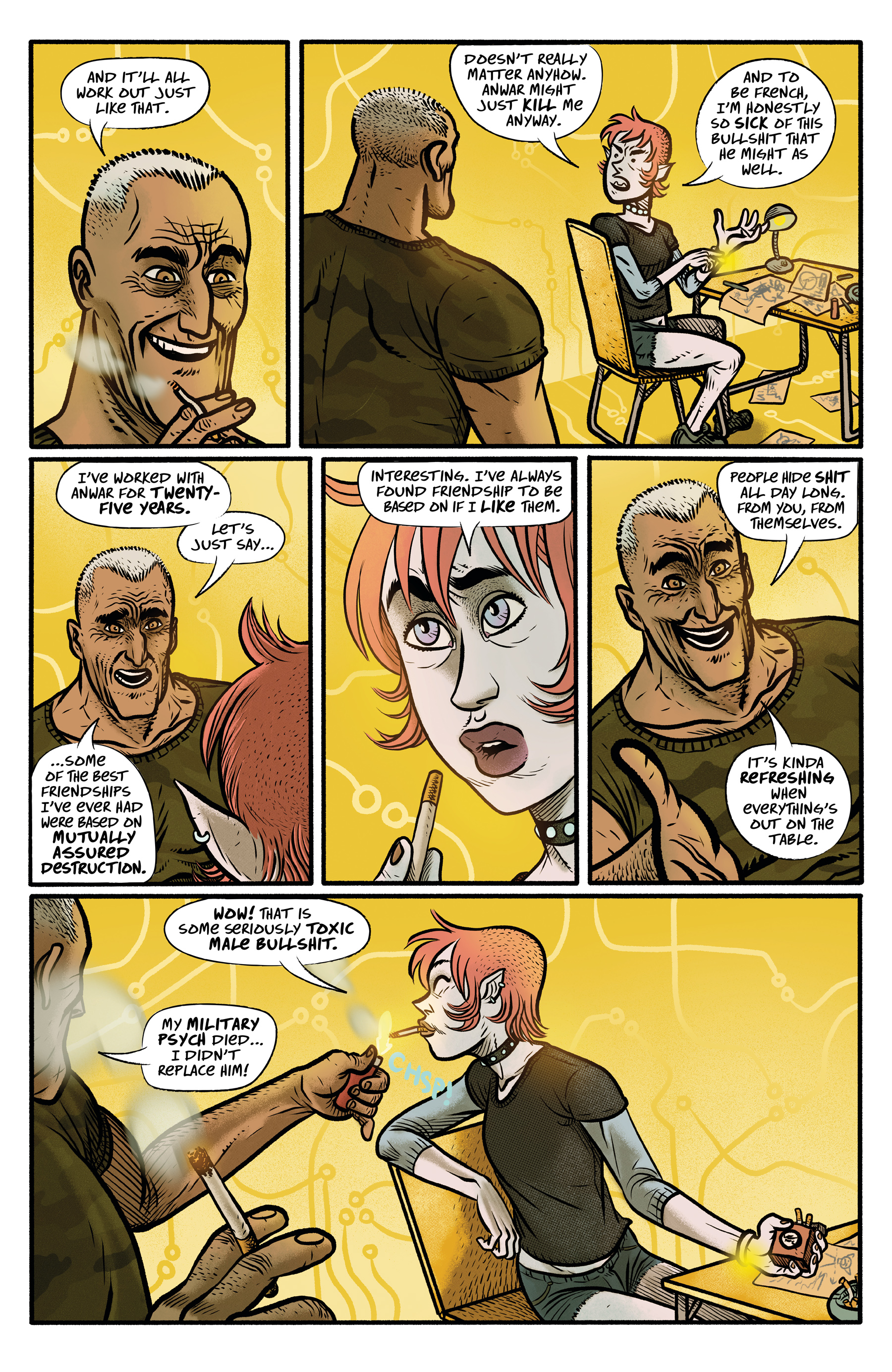 <{ $series->title }} issue 2 - Page 17