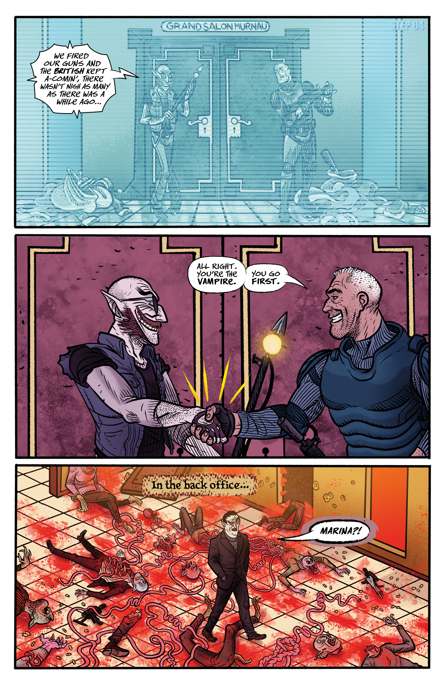 <{ $series->title }} issue 3 - Page 18