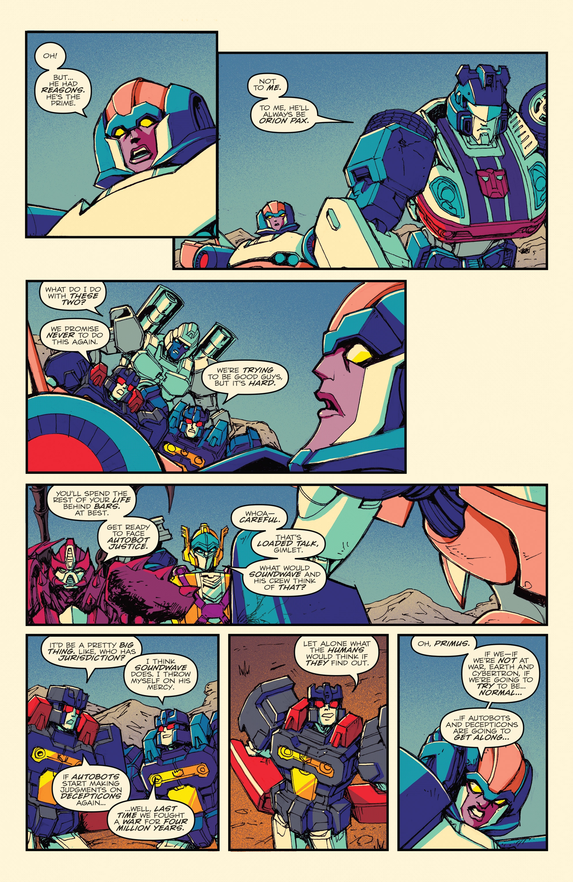 Optimus Prime (2016-) issue 12 - Page 20