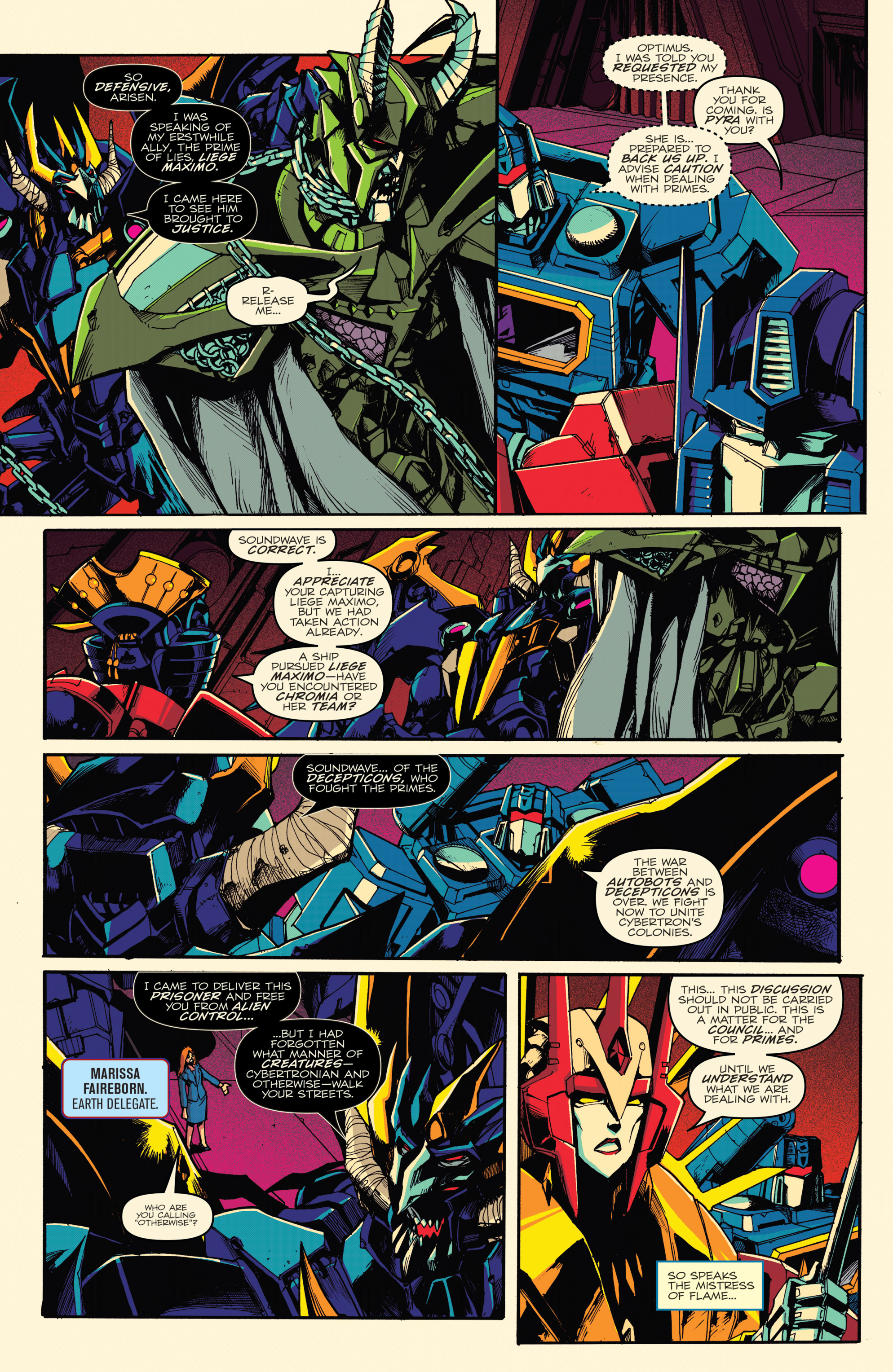 Optimus Prime (2016-) issue 16 - Page 12