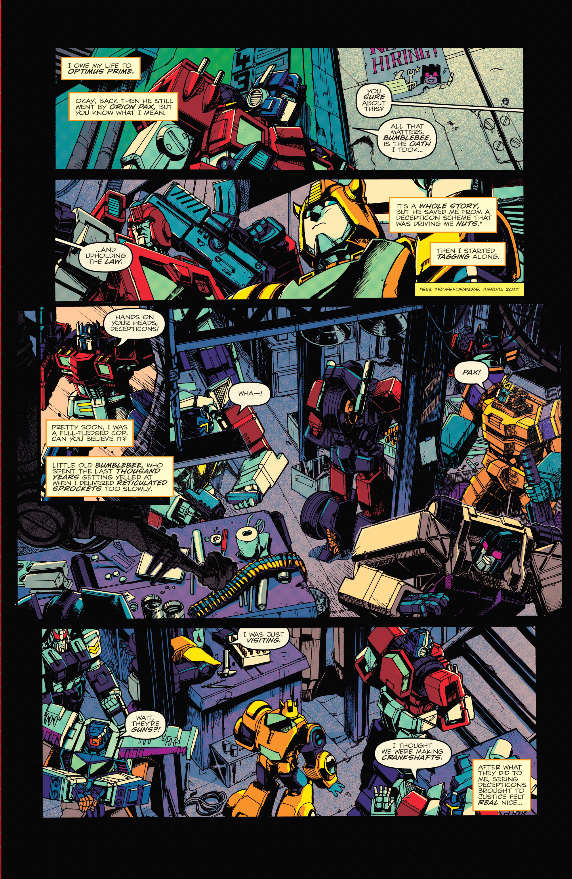 Optimus Prime (2016-) issue 20 - Page 5