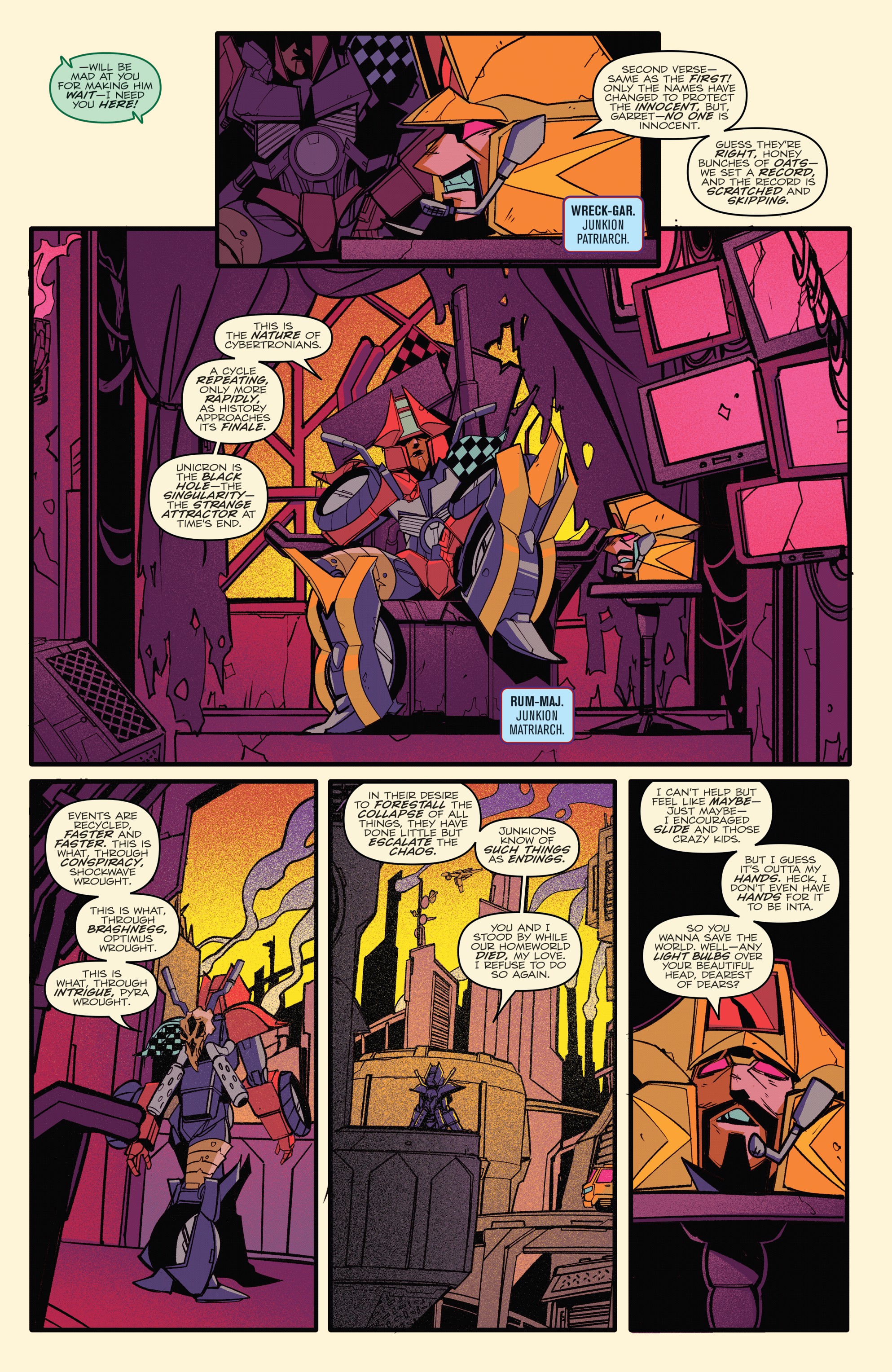 Optimus Prime (2016-) issue 23 - Page 12