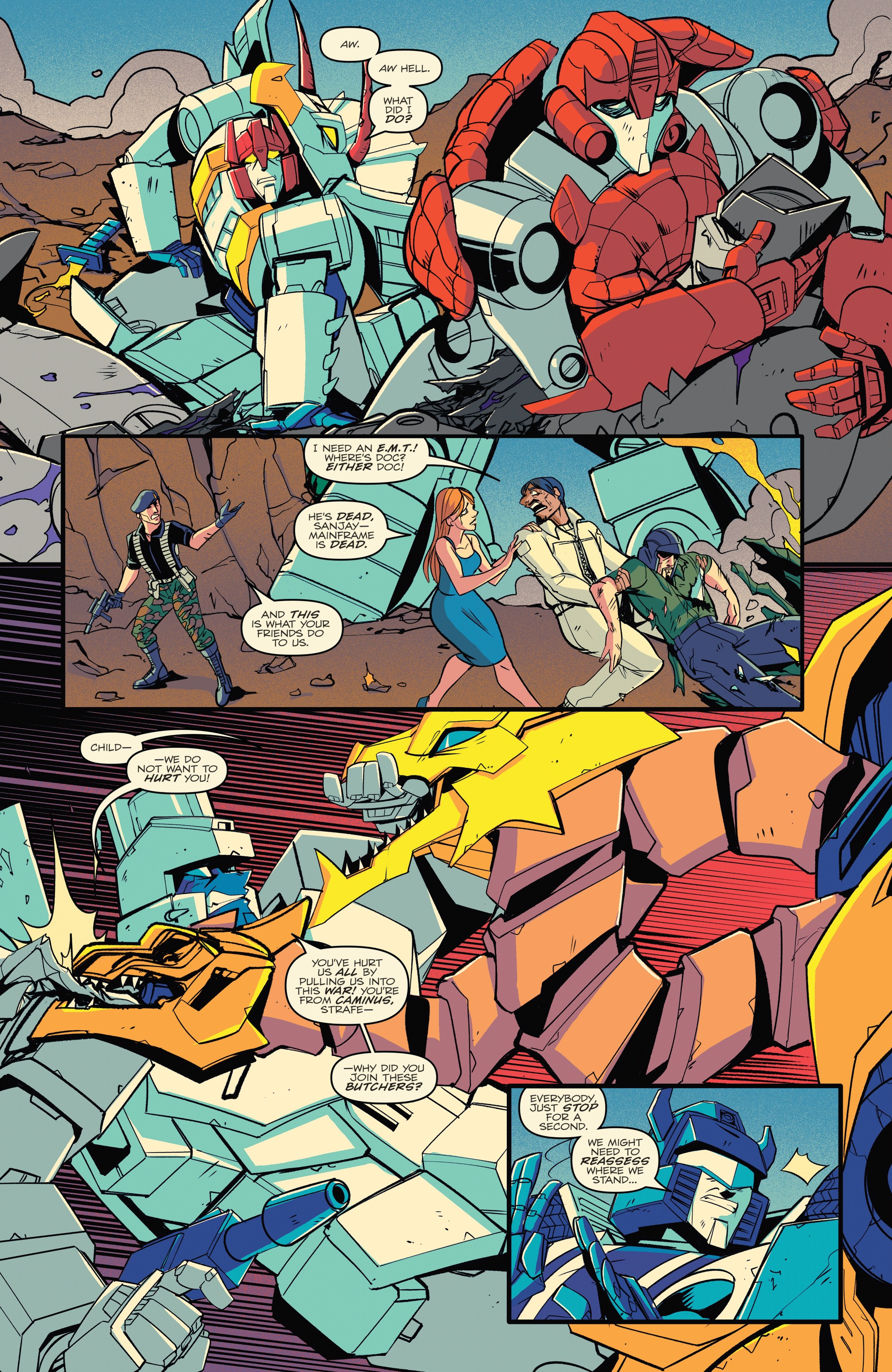 Optimus Prime (2016-) issue 23 - Page 21