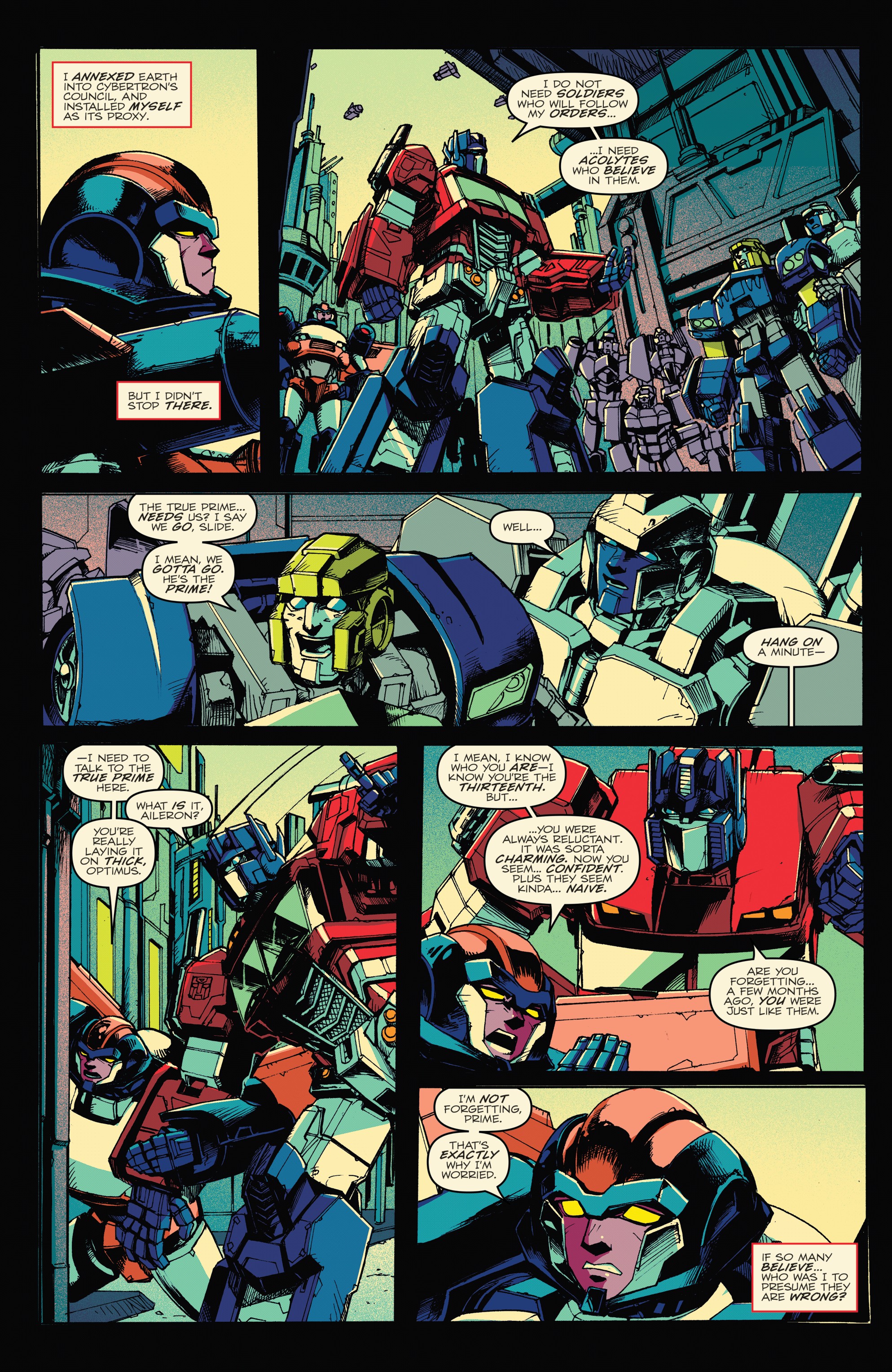 Optimus Prime (2016-) issue 25 - Page 22