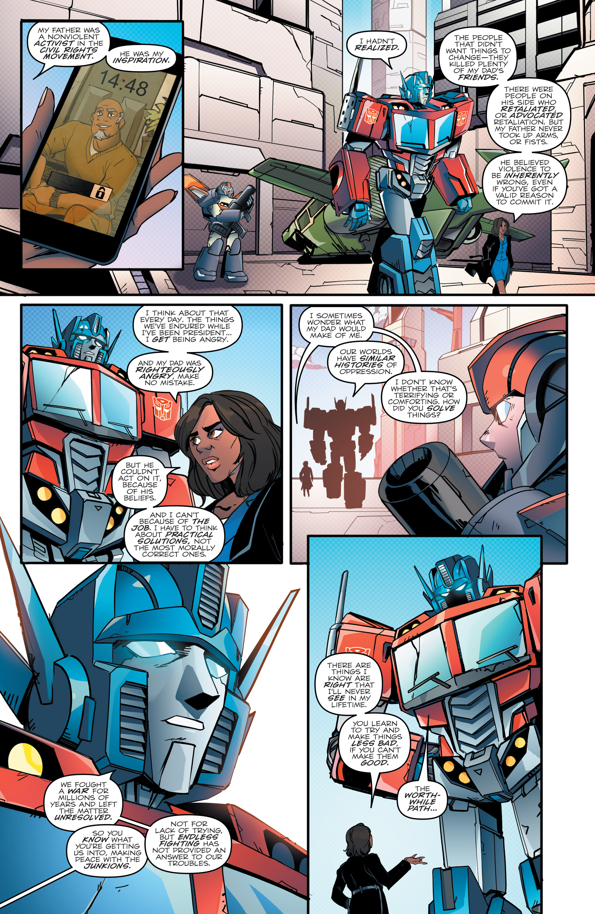 Optimus Prime (2016-) issue 7 - Page 8