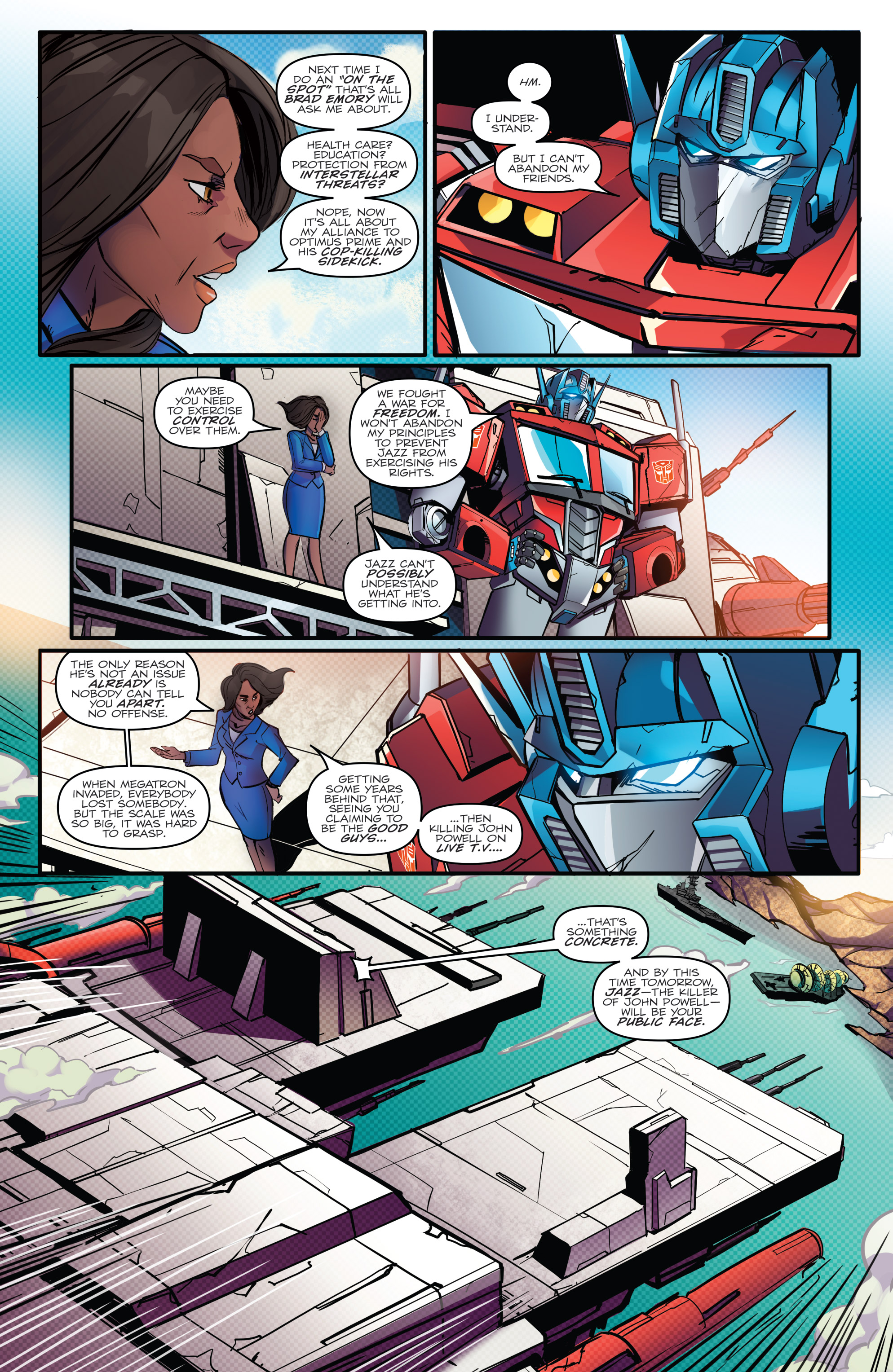 Optimus Prime (2016-) issue 7 - Page 13