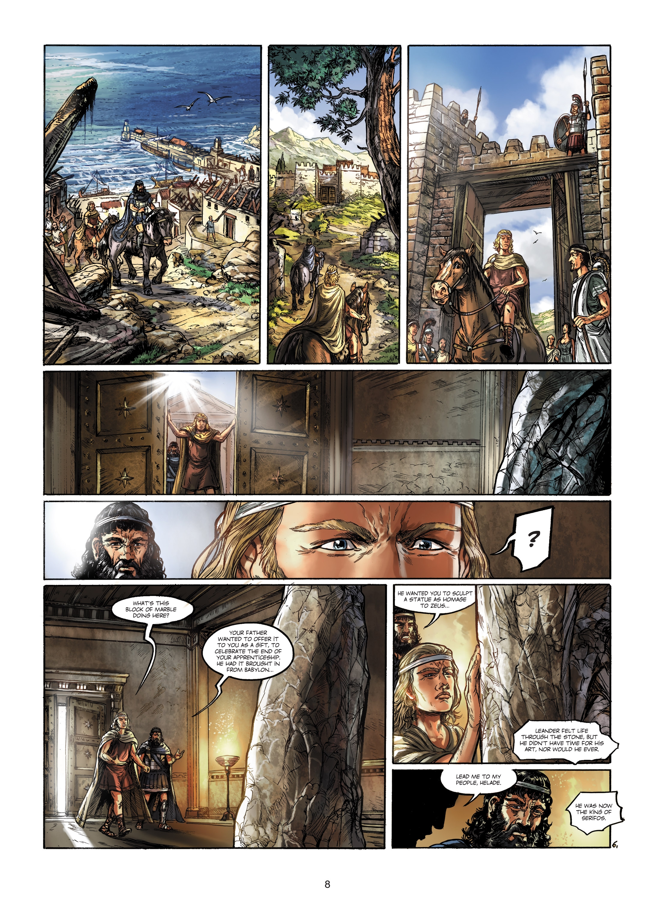 <{ $series->title }} issue 3 - Page 8