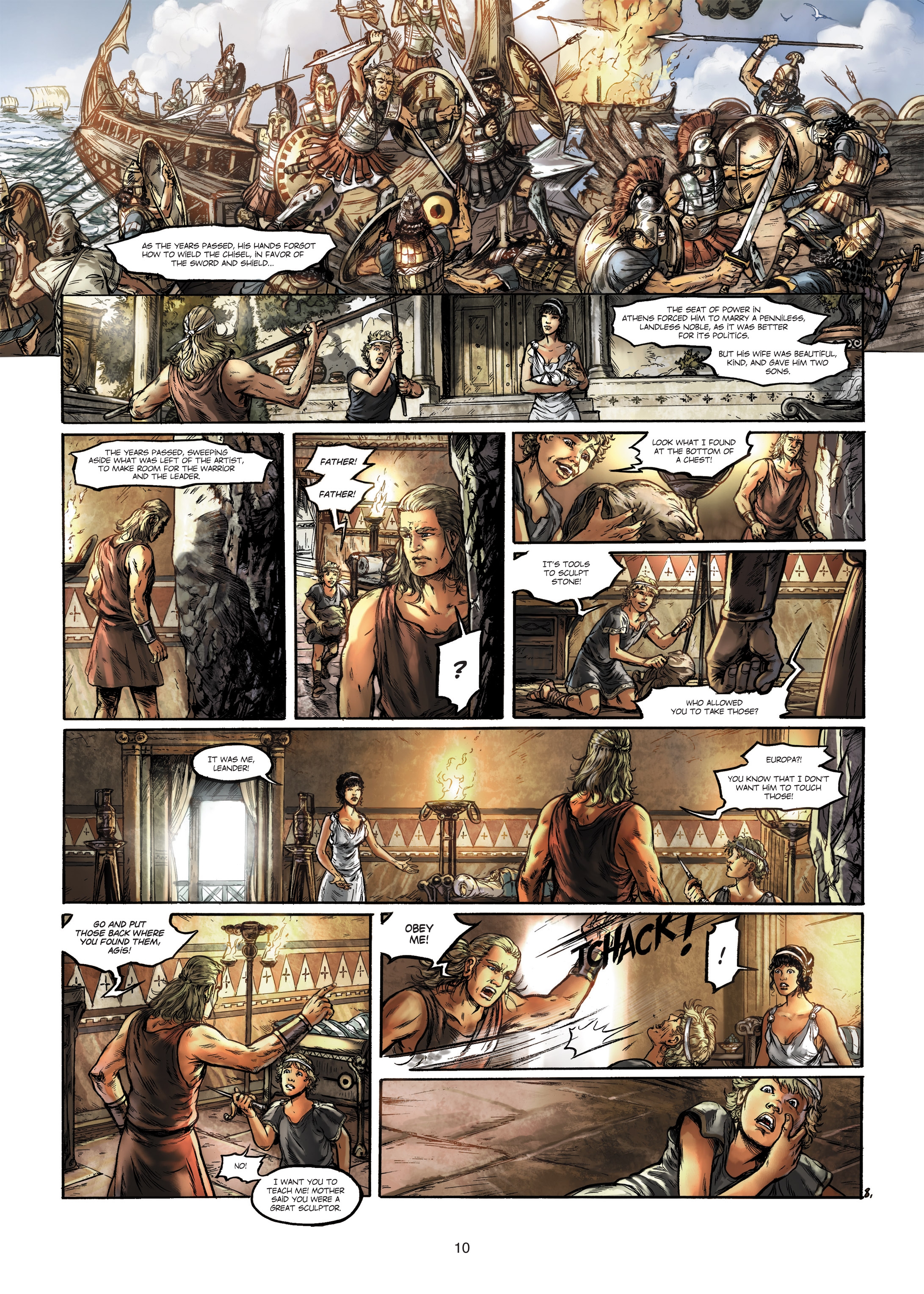 <{ $series->title }} issue 3 - Page 10