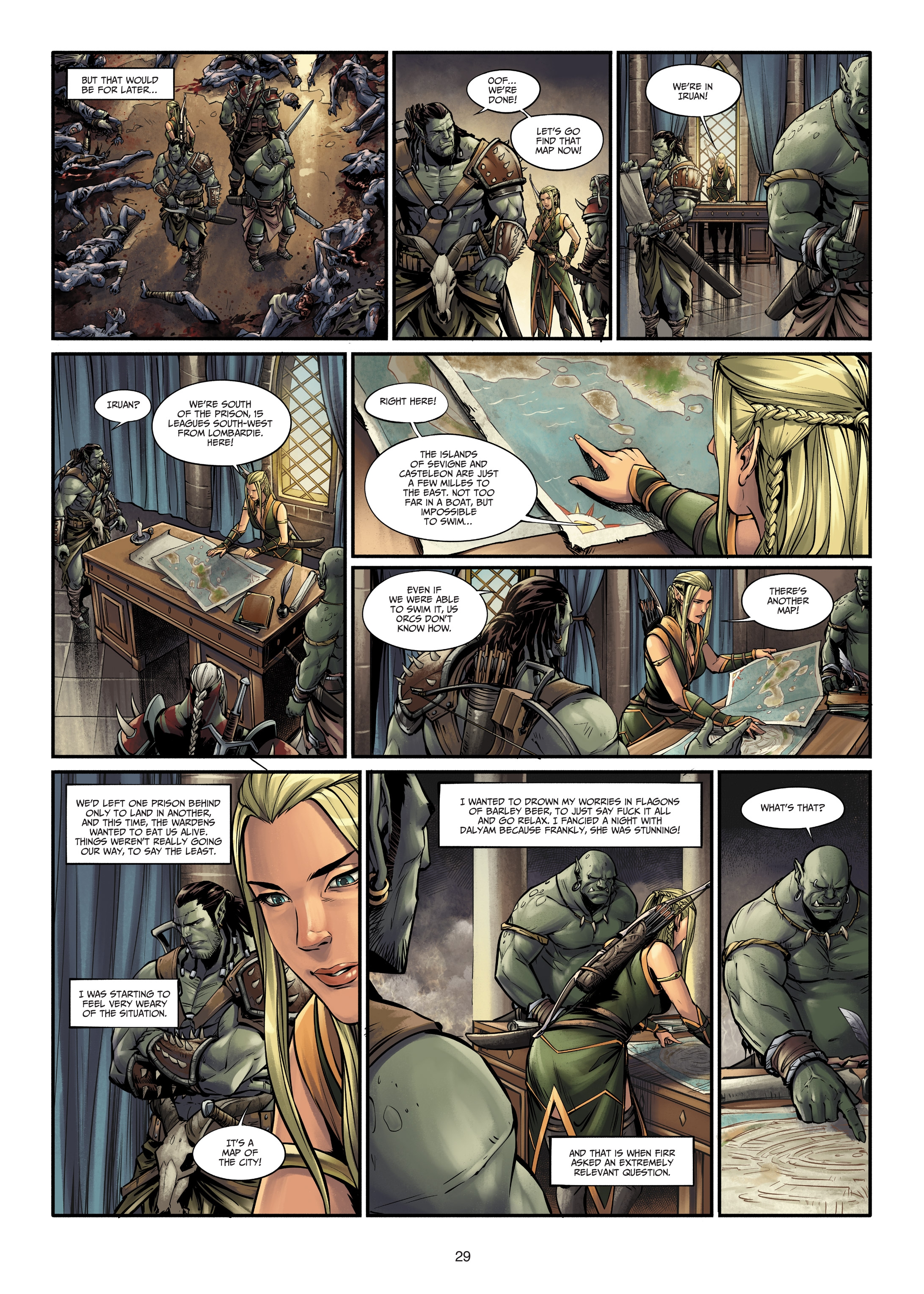 <{ $series->title }} issue 1 - Page 28