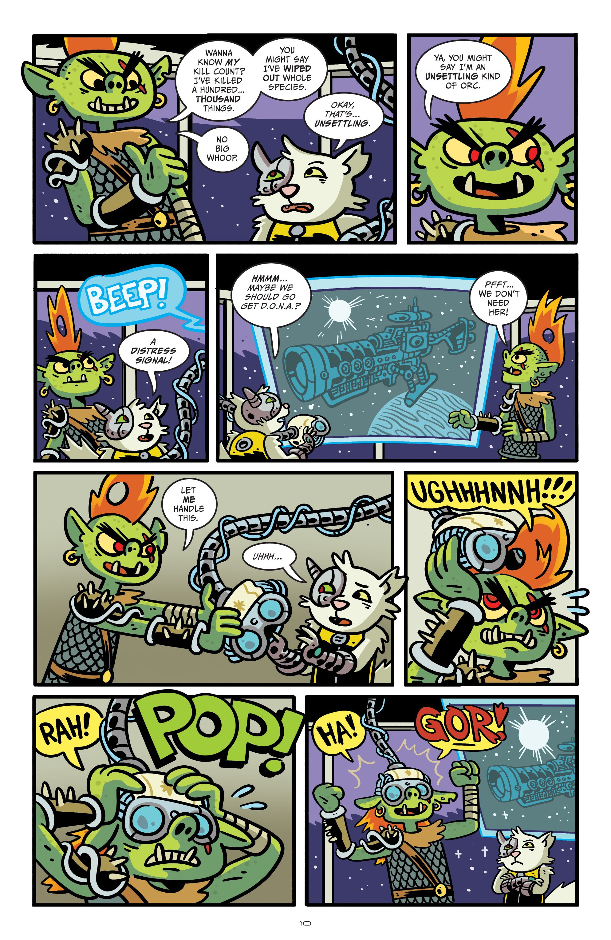 Orcs in Space (2021) issue Vol. 3 - Page 10