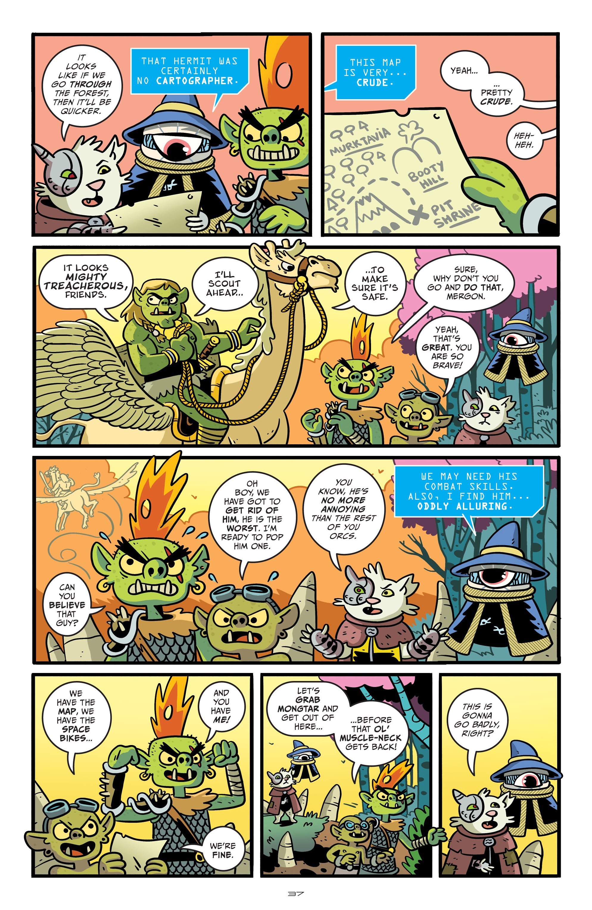 Orcs in Space (2021) issue Vol. 3 - Page 35