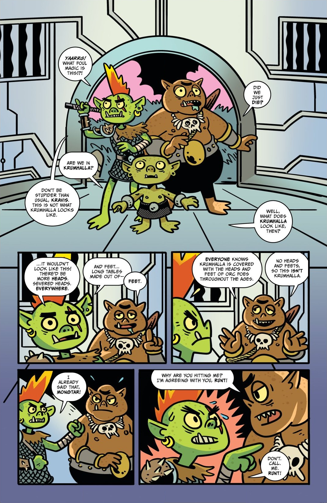 Orcs in Space (2021) issue Vol. 1 - Page 10