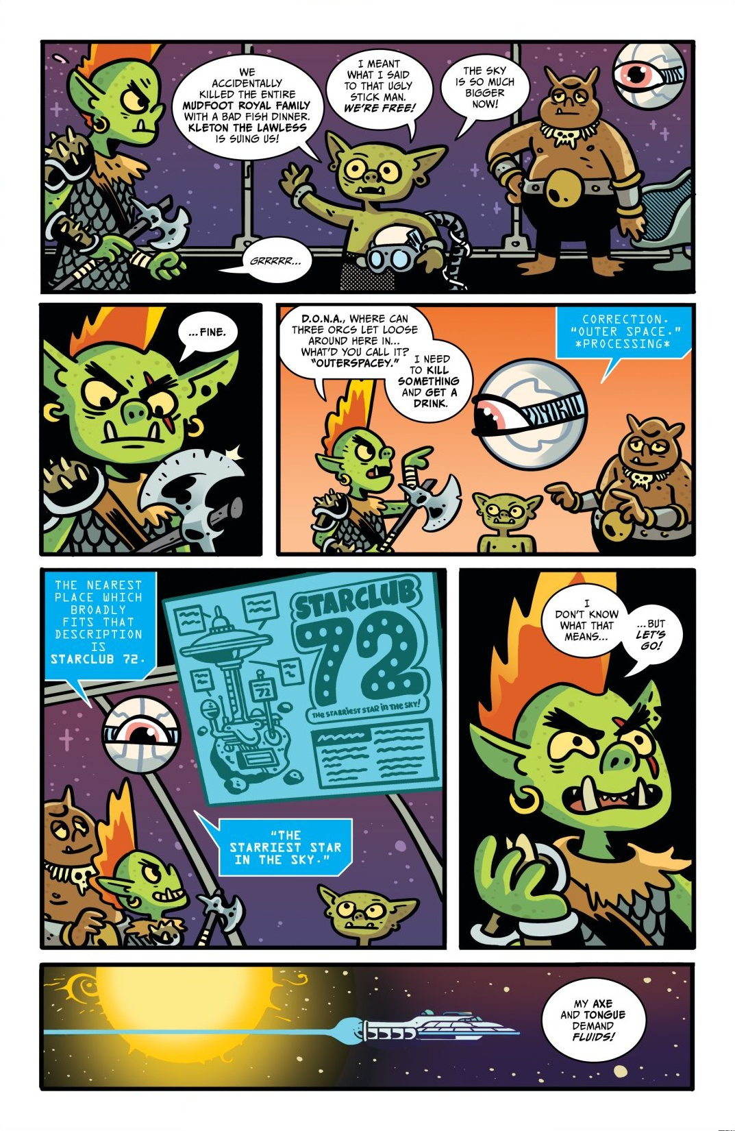 Orcs in Space (2021) issue Vol. 1 - Page 24