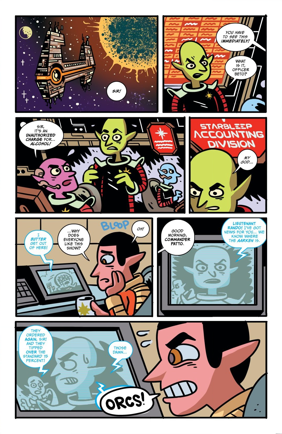 Orcs in Space (2021) issue Vol. 1 - Page 34