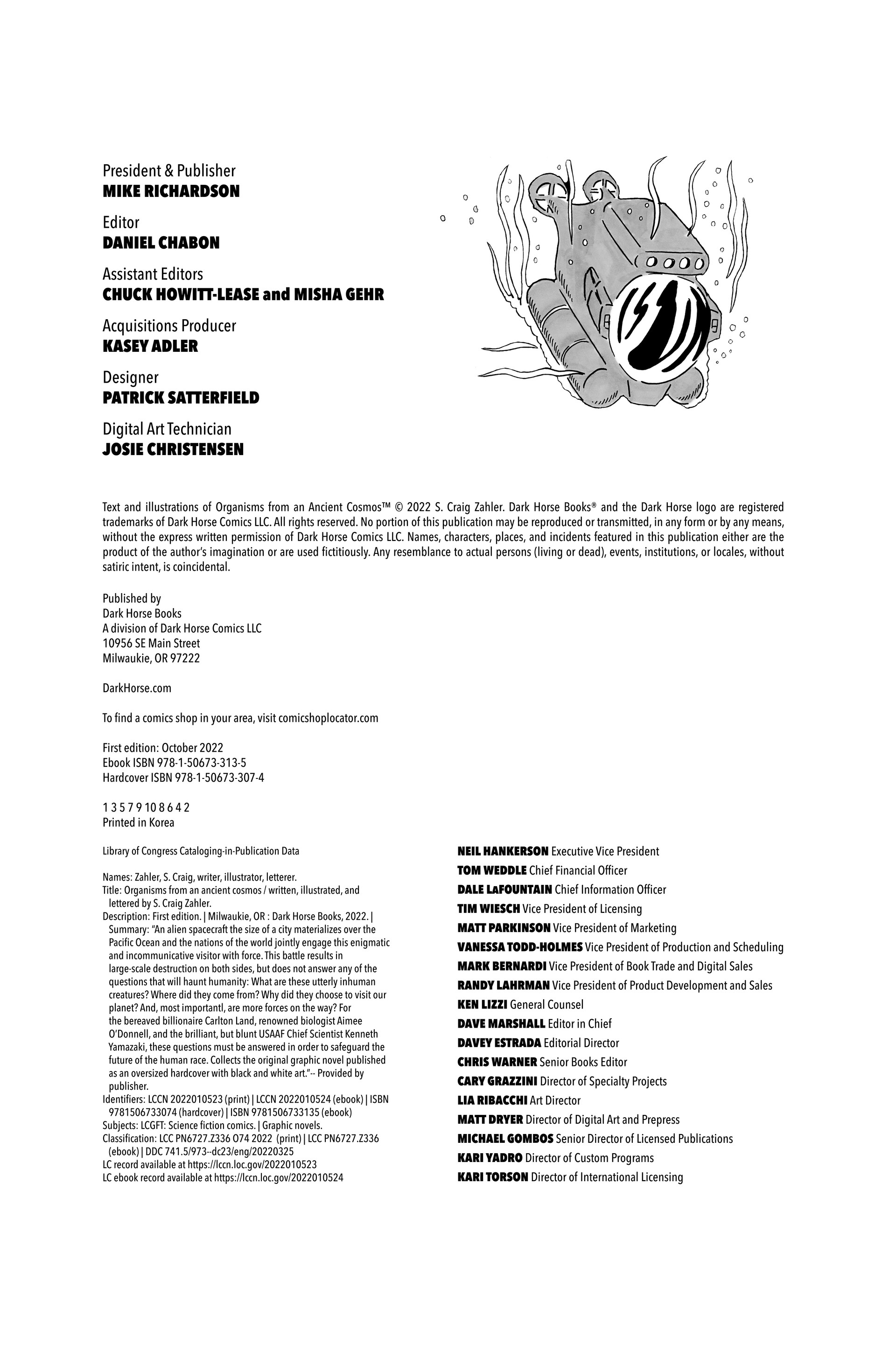 Organisms from an Ancient Cosmos (2022) issue HC - Page 7