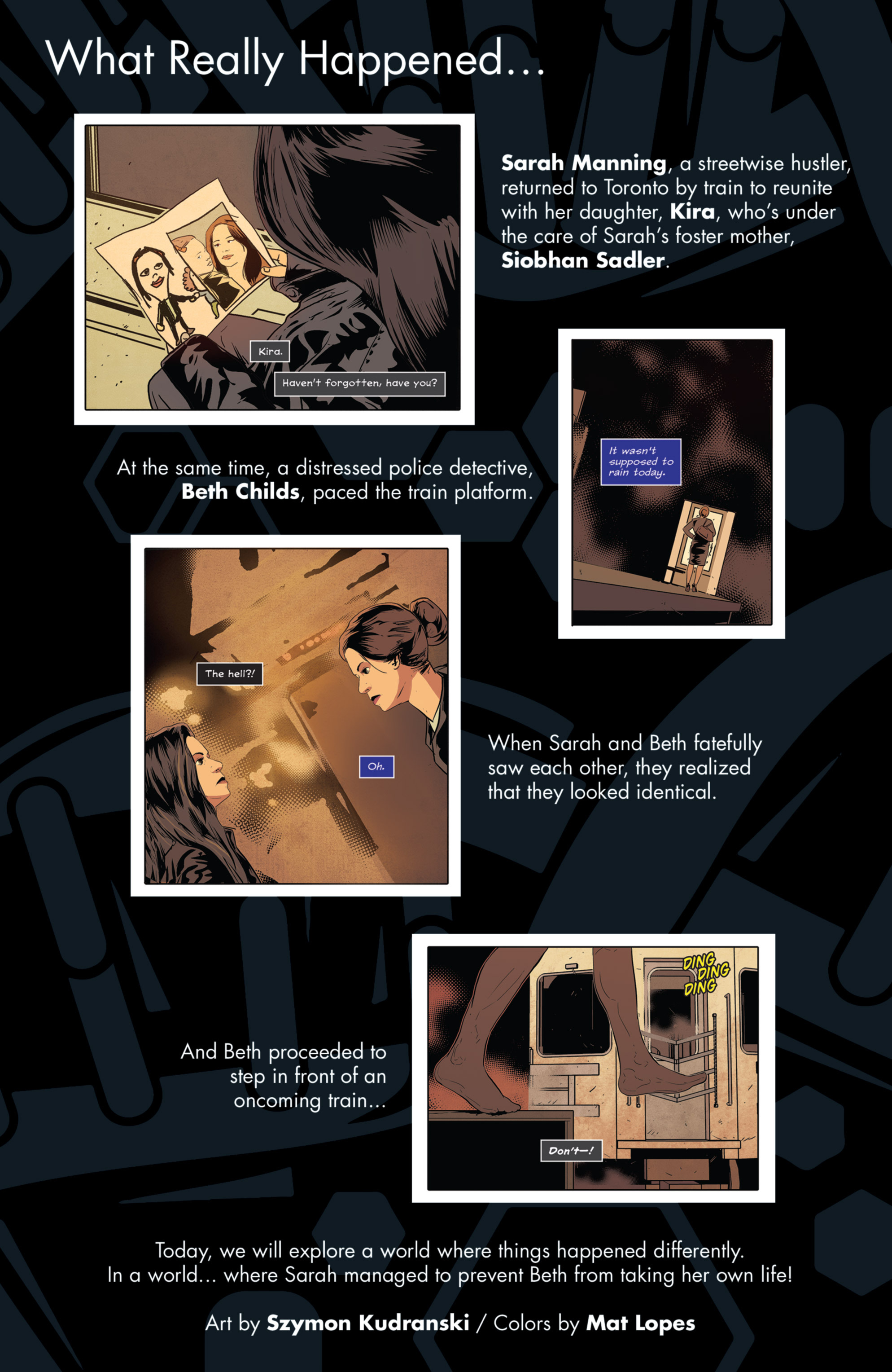 Orphan Black: Deviations (2017): Chapter 1 - Page 2