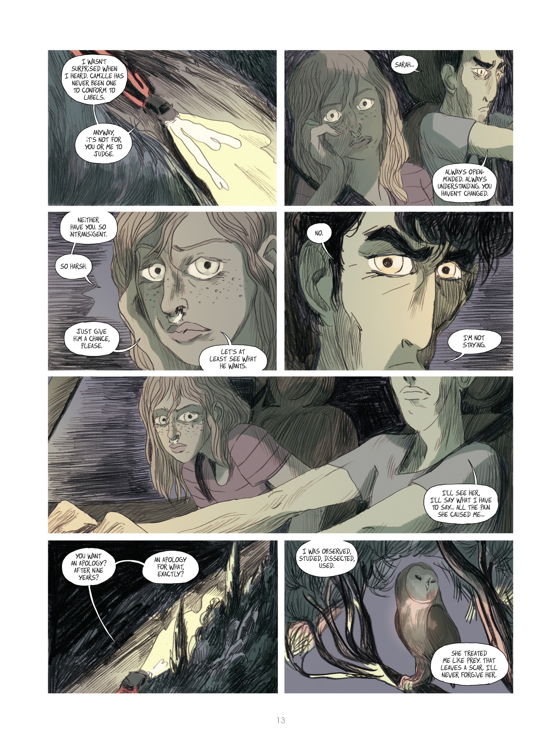 <{ $series->title }} issue 1 - Page 13