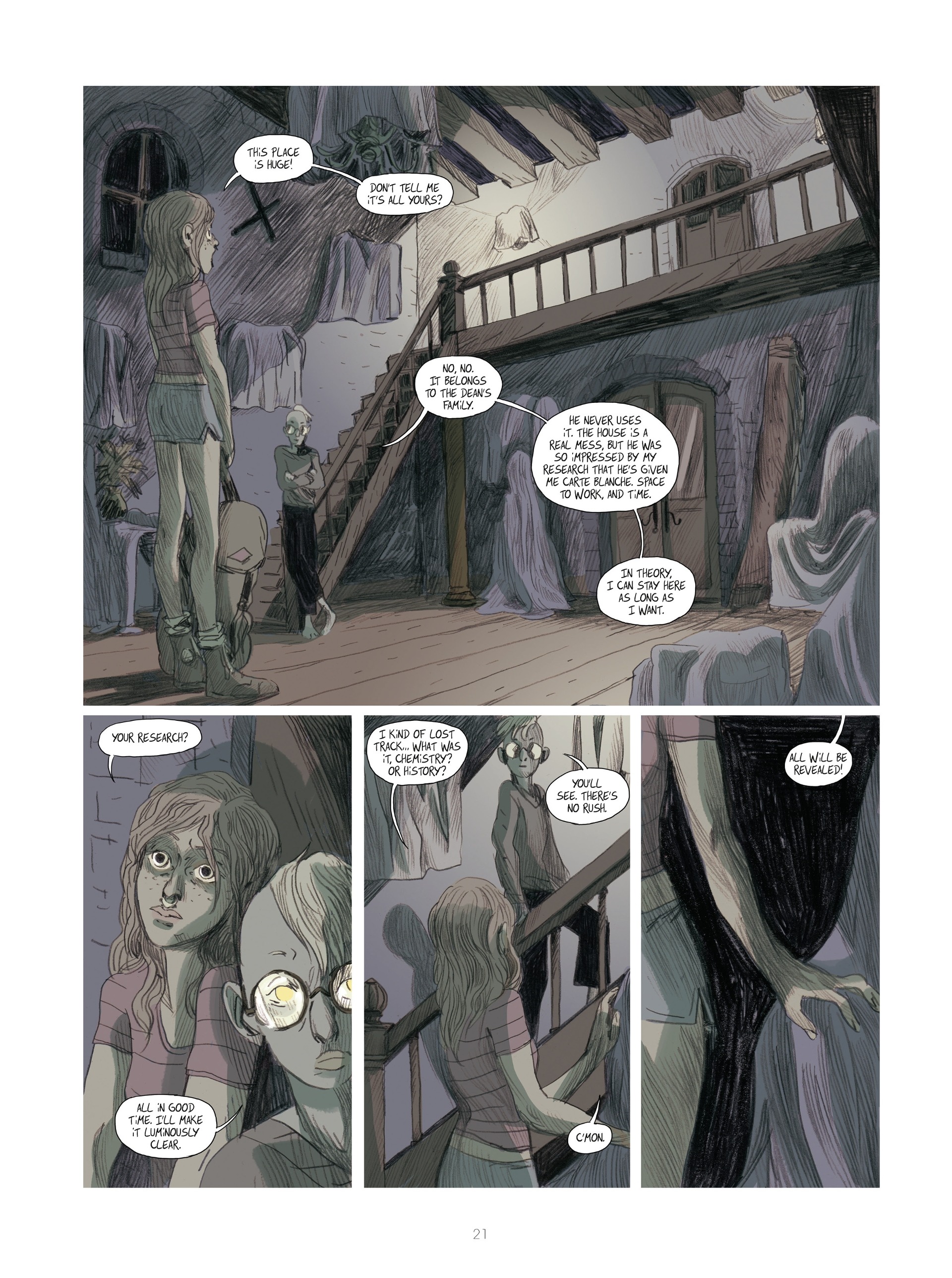 <{ $series->title }} issue 1 - Page 21