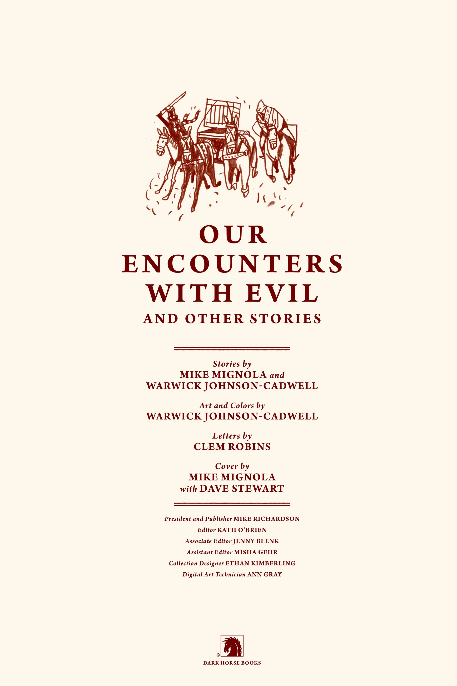 Our Encounters with Evil & Other Stories (2022-) issue HC - Page 6