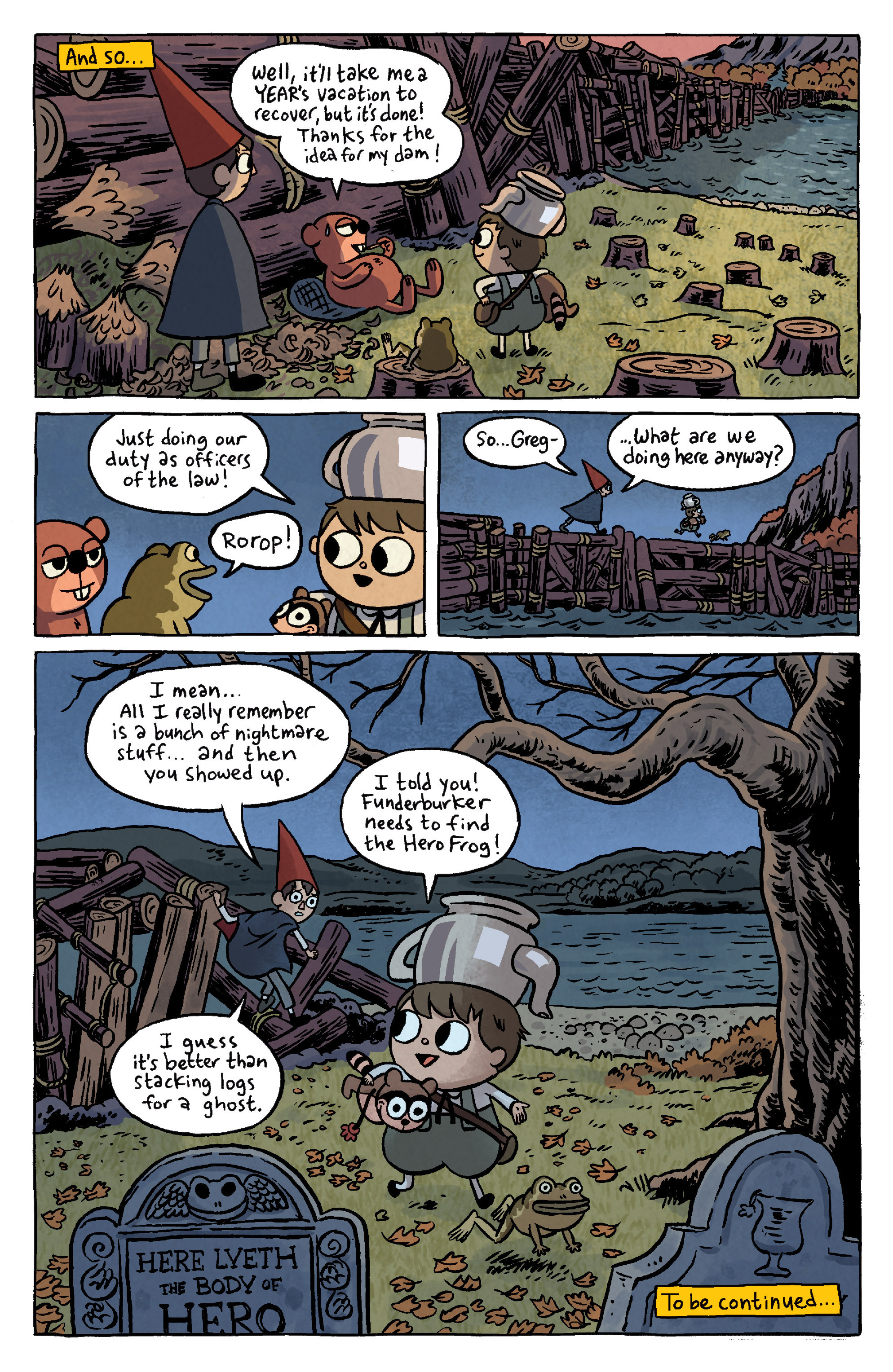 Over the Garden Wall (2015-) issue 4 - Page 13