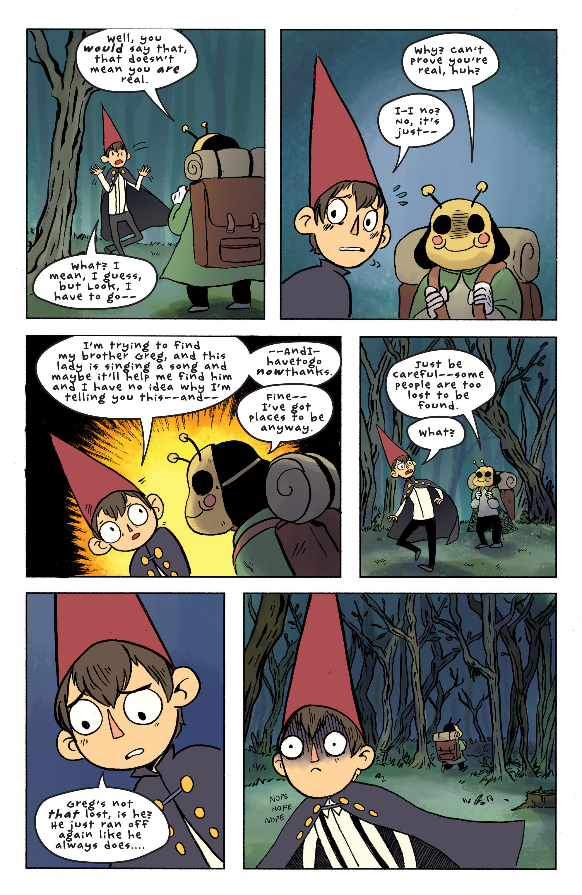 Over the Garden Wall (2015-) issue 7 - Page 16