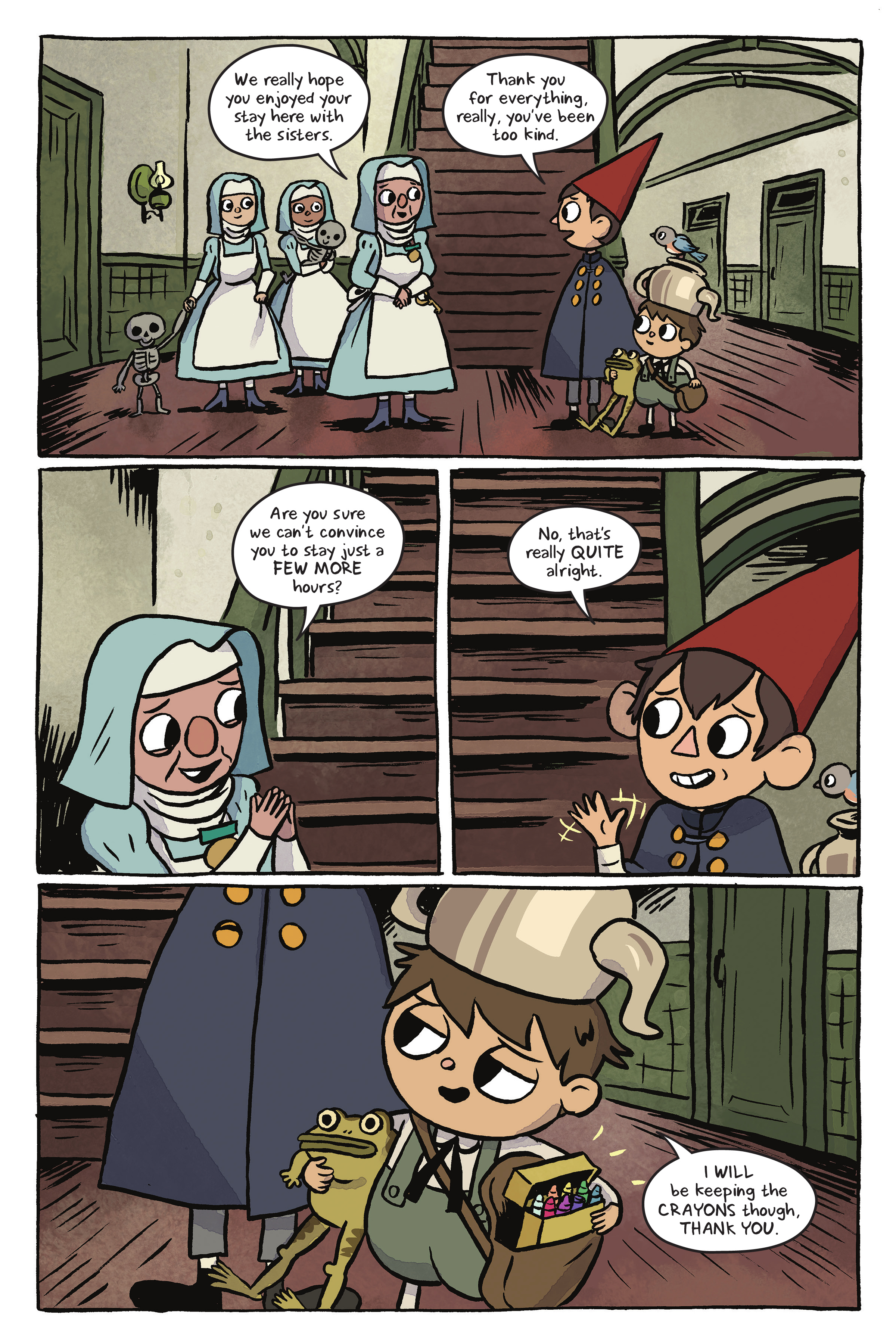 Over the Garden Wall: Benevolent Sisters of Charity (2020) issue 1 - Page 129