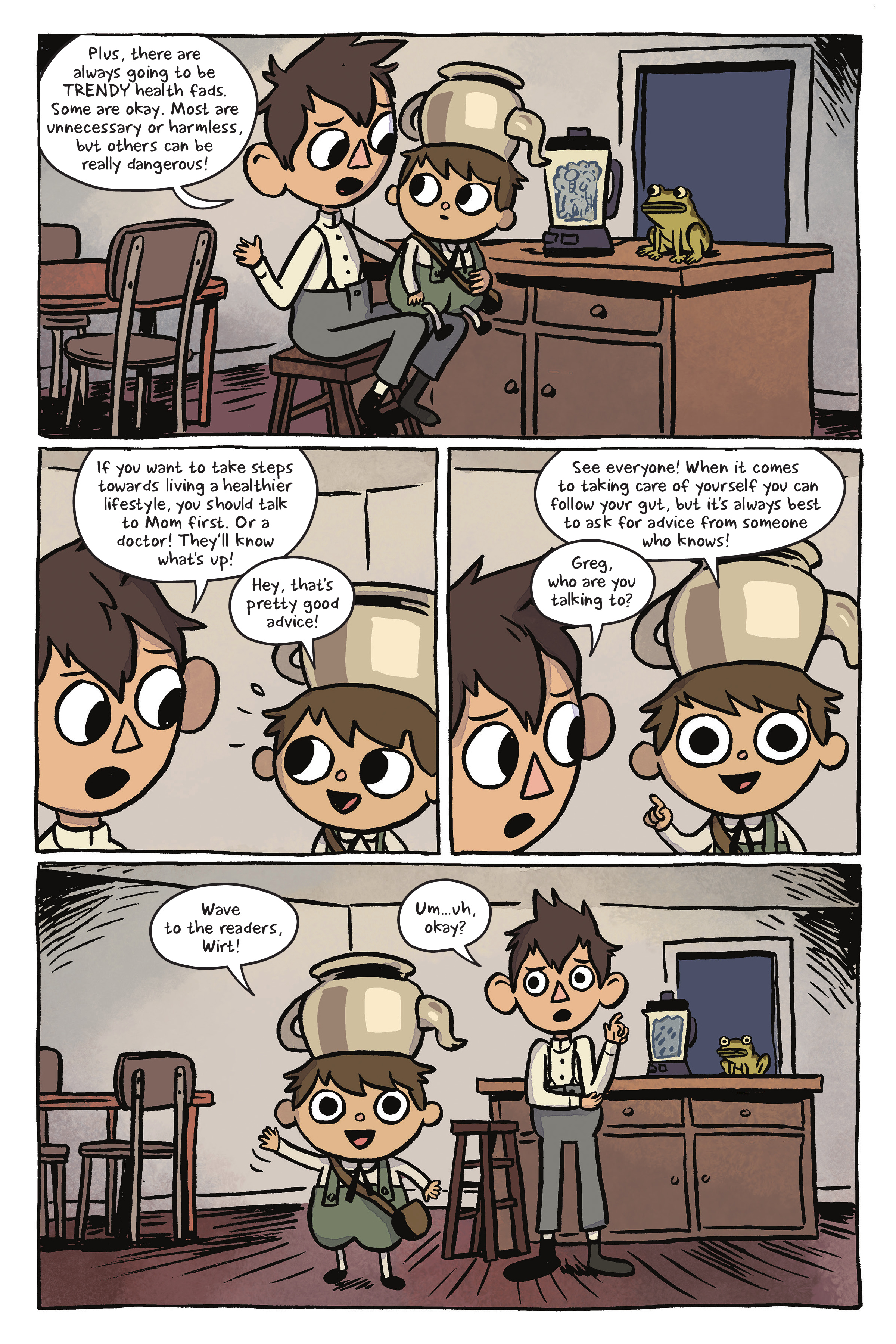 Over the Garden Wall: Benevolent Sisters of Charity (2020) issue 1 - Page 136