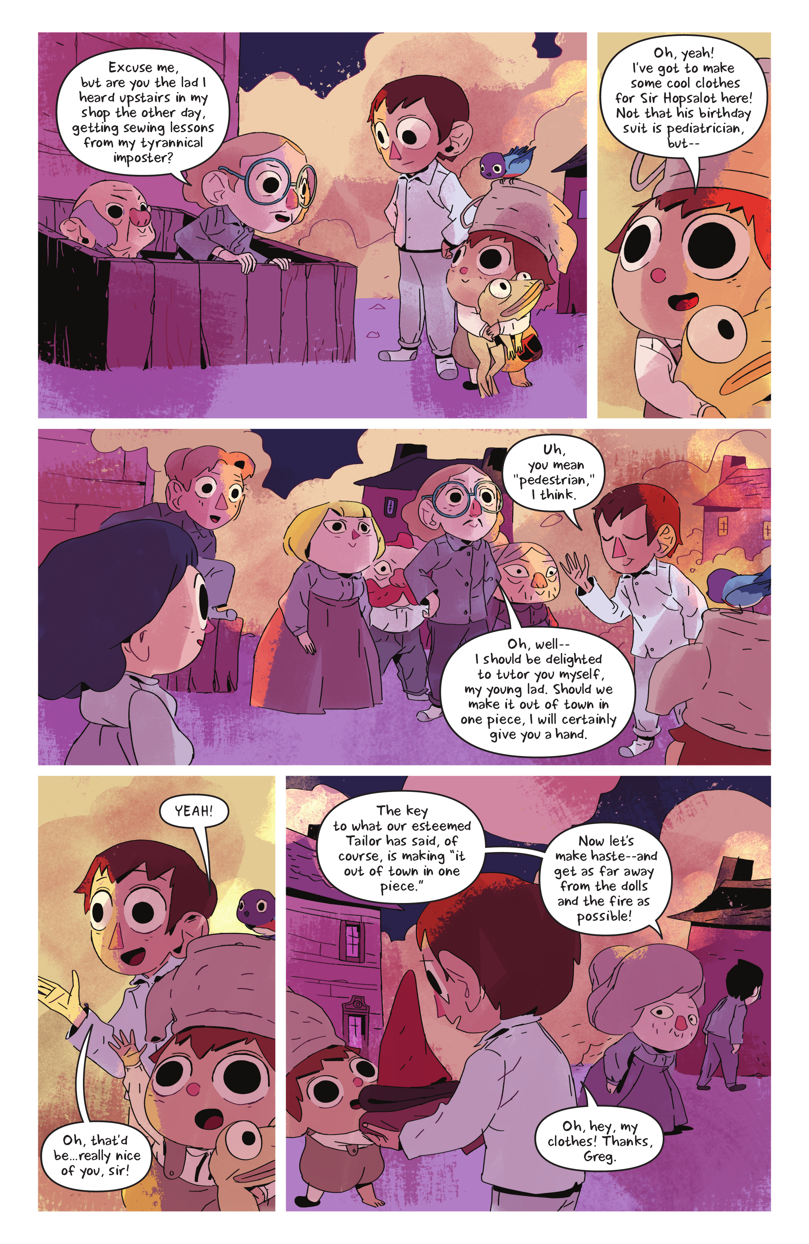 Over the Garden Wall: Hollow Town (2018-) issue TPB - Page 111