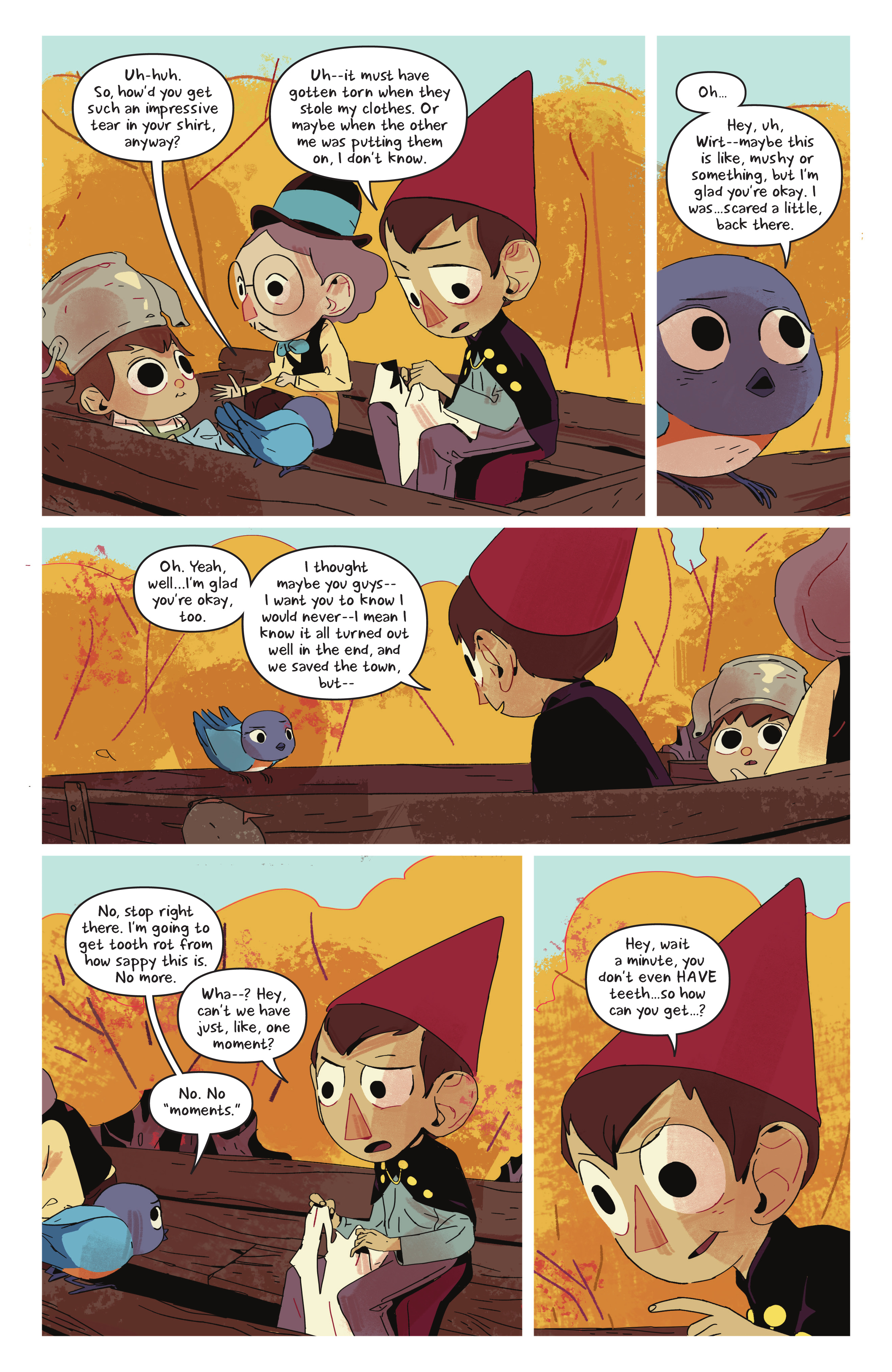 Over the Garden Wall: Hollow Town (2018-) issue TPB - Page 116