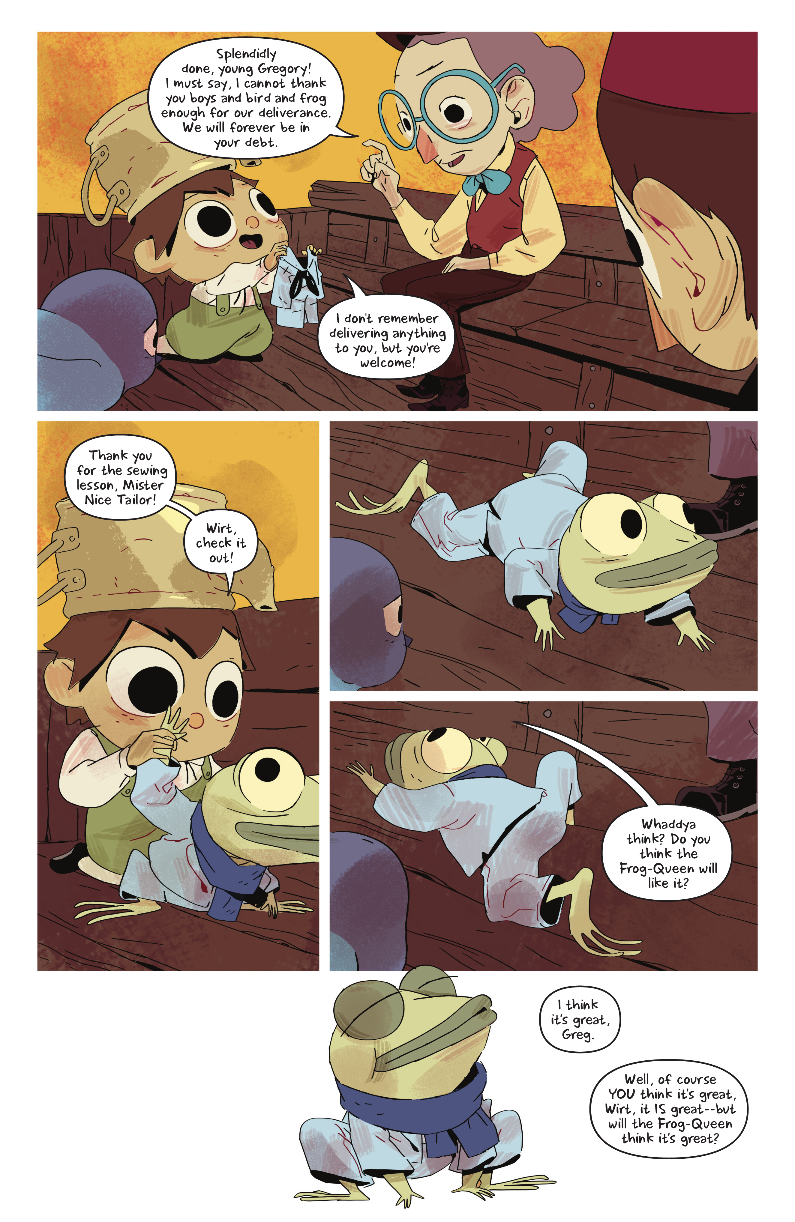 Over the Garden Wall: Hollow Town (2018-) issue TPB - Page 117