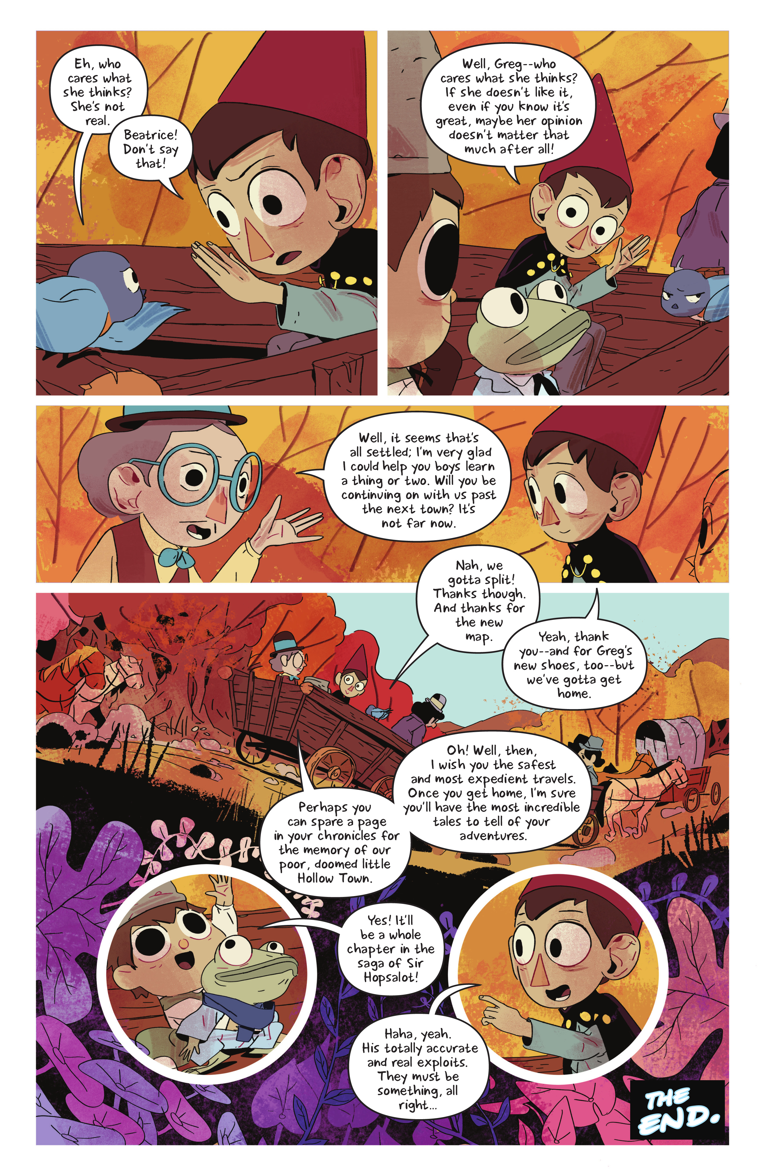 Over the Garden Wall: Hollow Town (2018-) issue TPB - Page 118