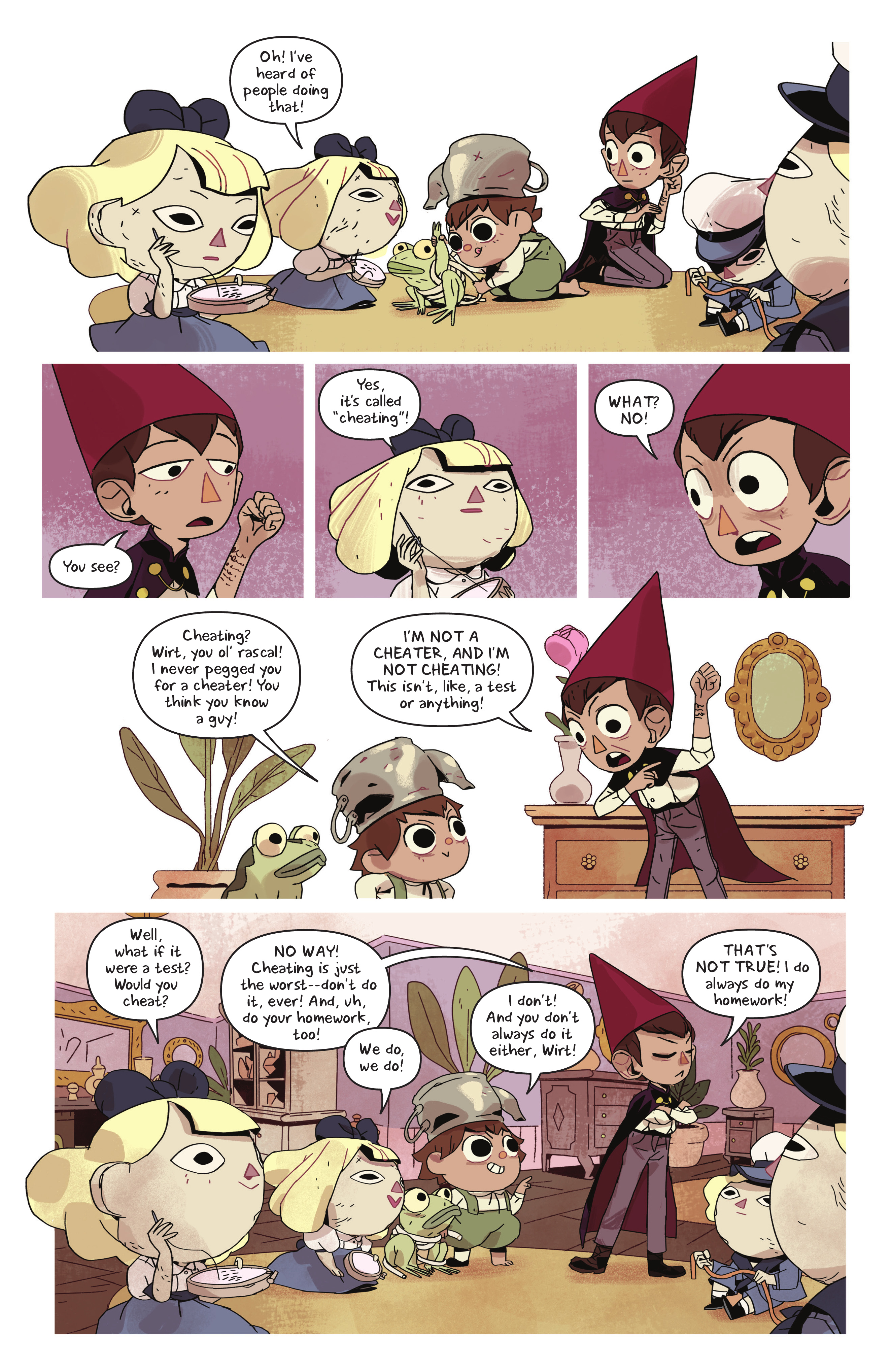 Over the Garden Wall: Hollow Town (2018-) issue TPB - Page 35