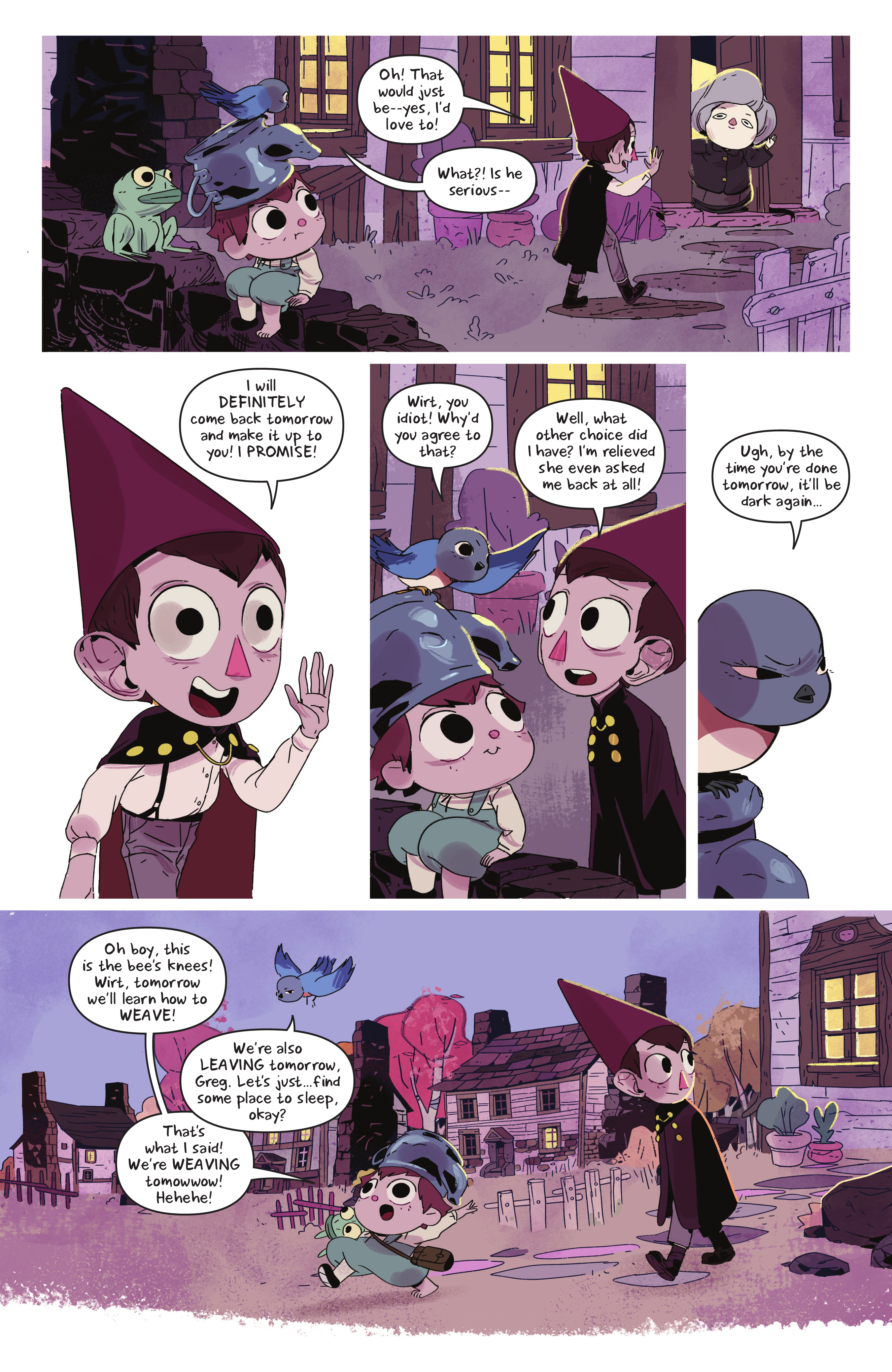 Over the Garden Wall: Hollow Town (2018-) issue TPB - Page 39