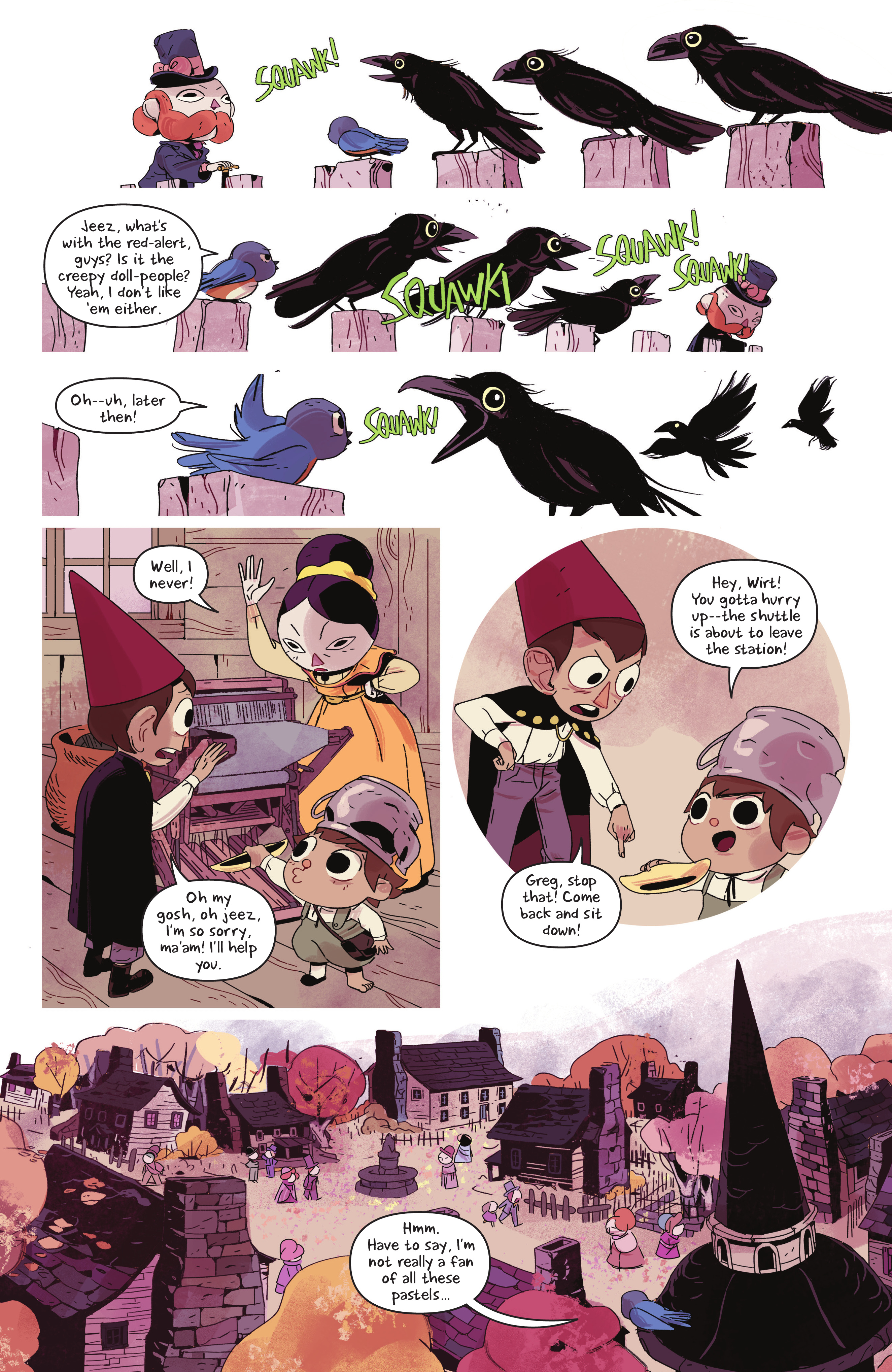 Over the Garden Wall: Hollow Town (2018-) issue TPB - Page 41