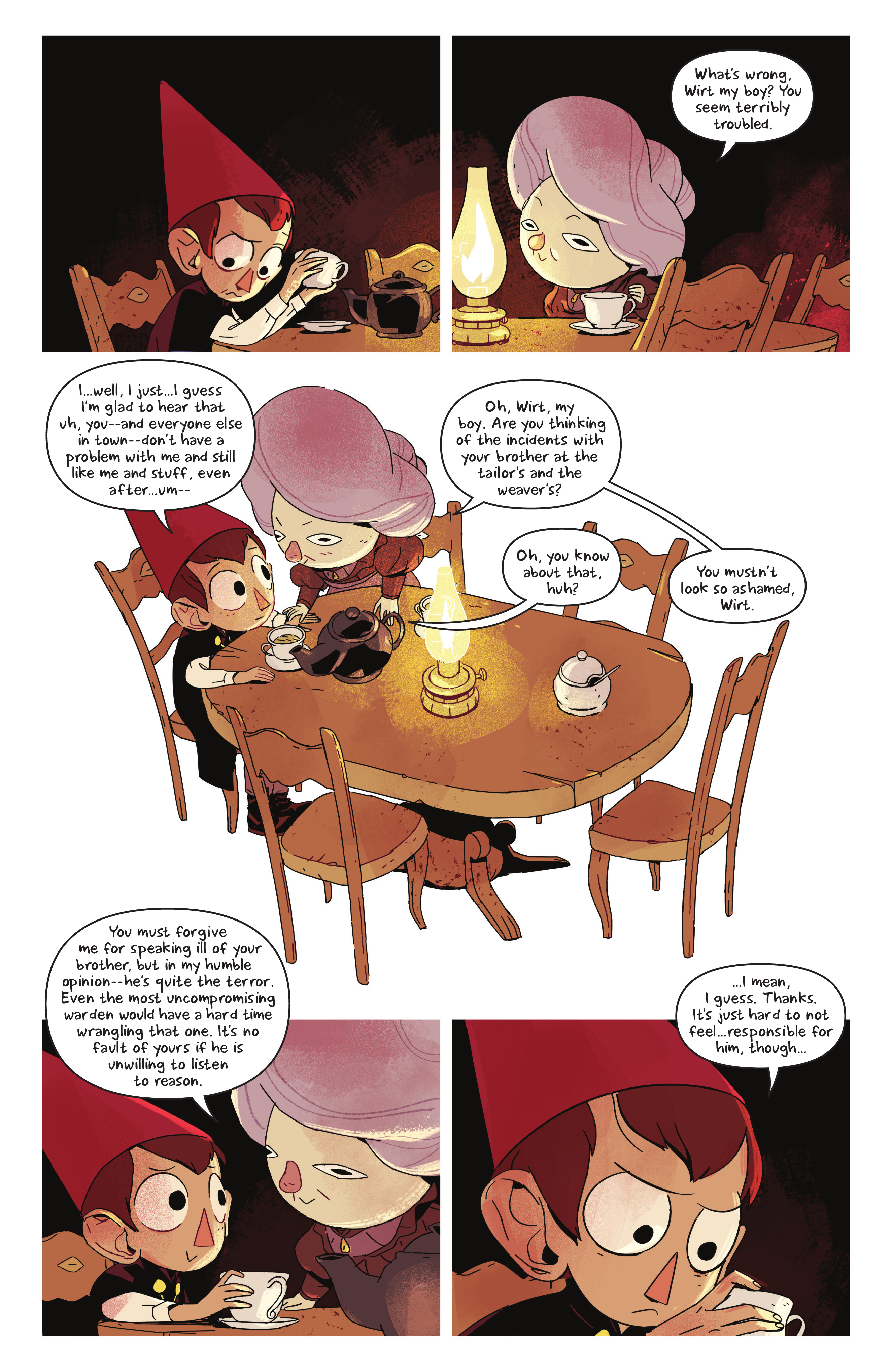 Over the Garden Wall: Hollow Town (2018-) issue TPB - Page 55