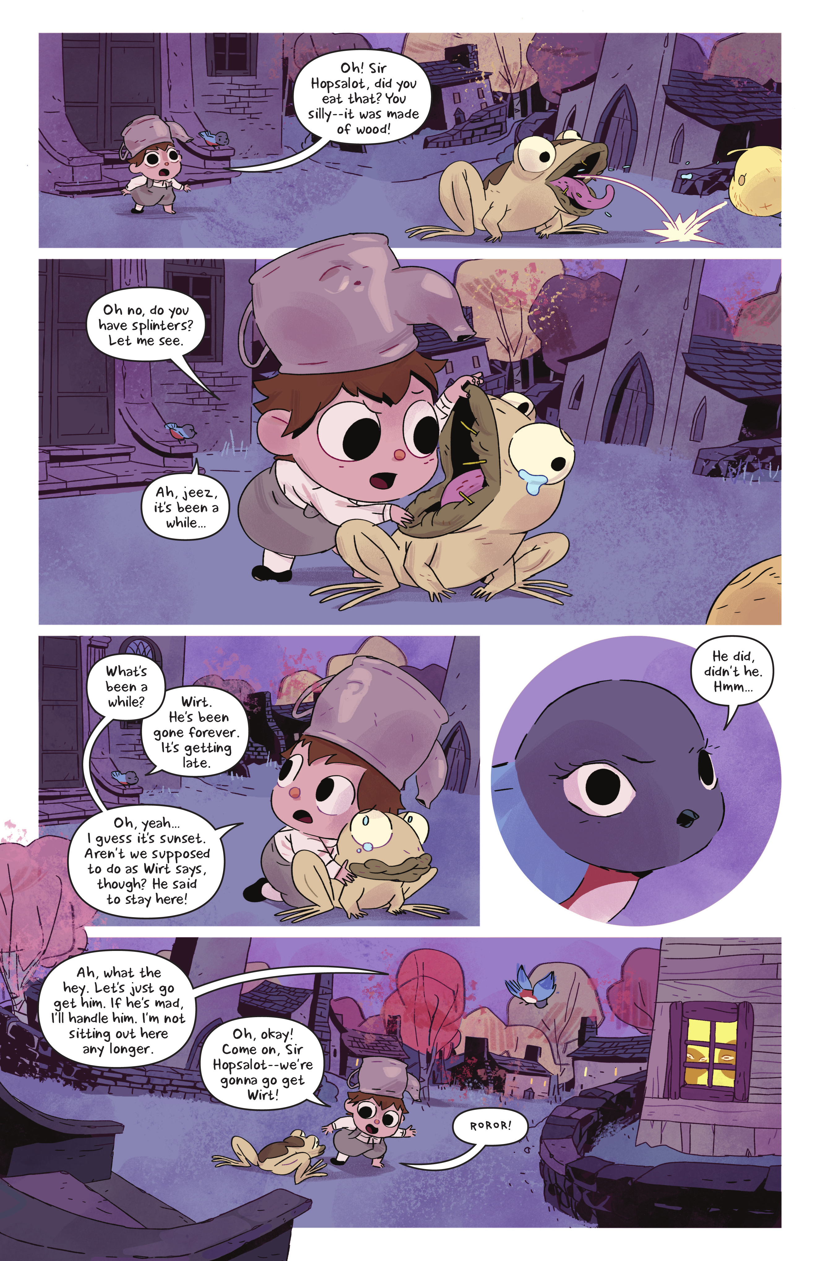 Over the Garden Wall: Hollow Town (2018-) issue TPB - Page 60