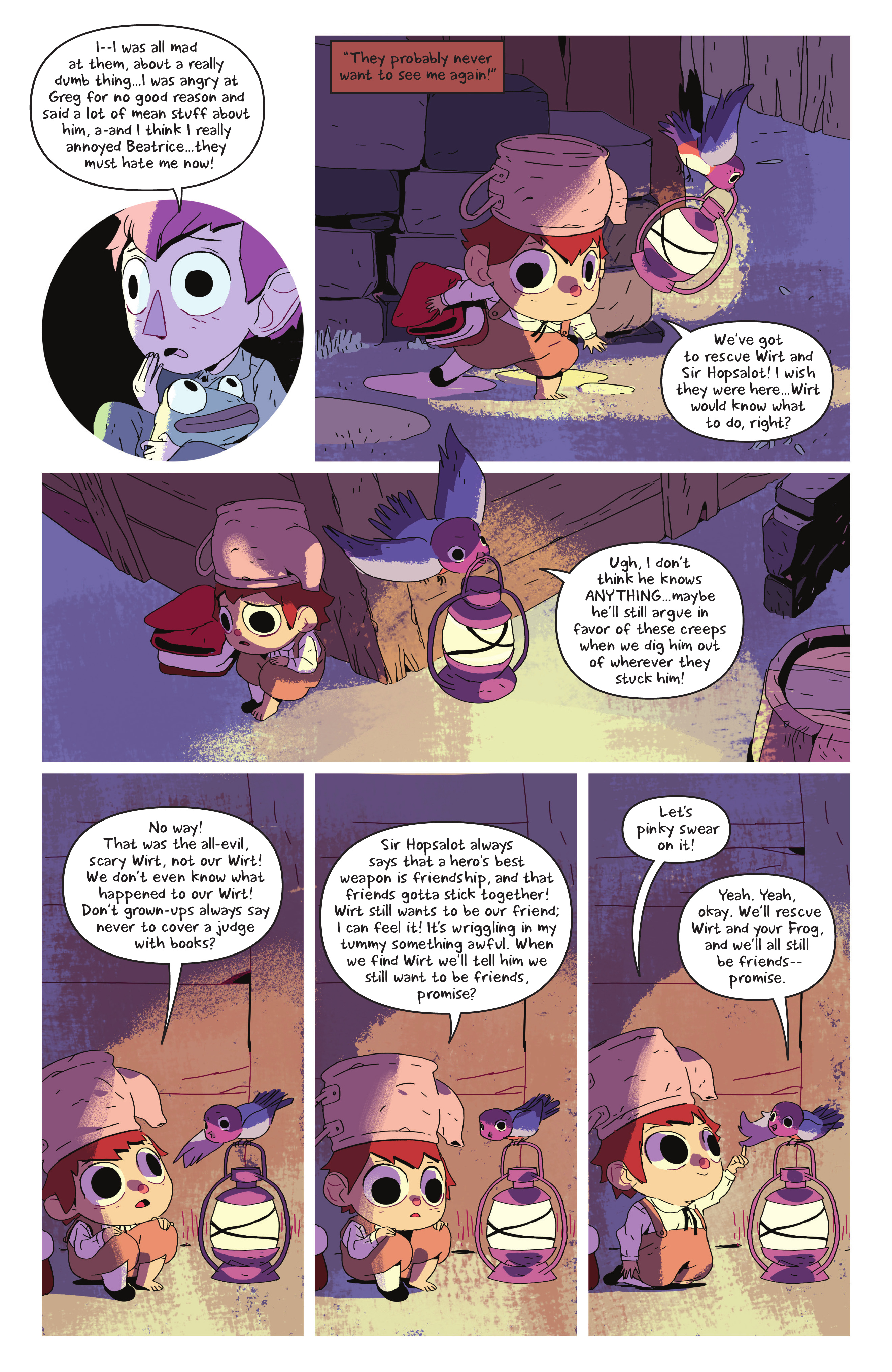 Over the Garden Wall: Hollow Town (2018-) issue TPB - Page 95