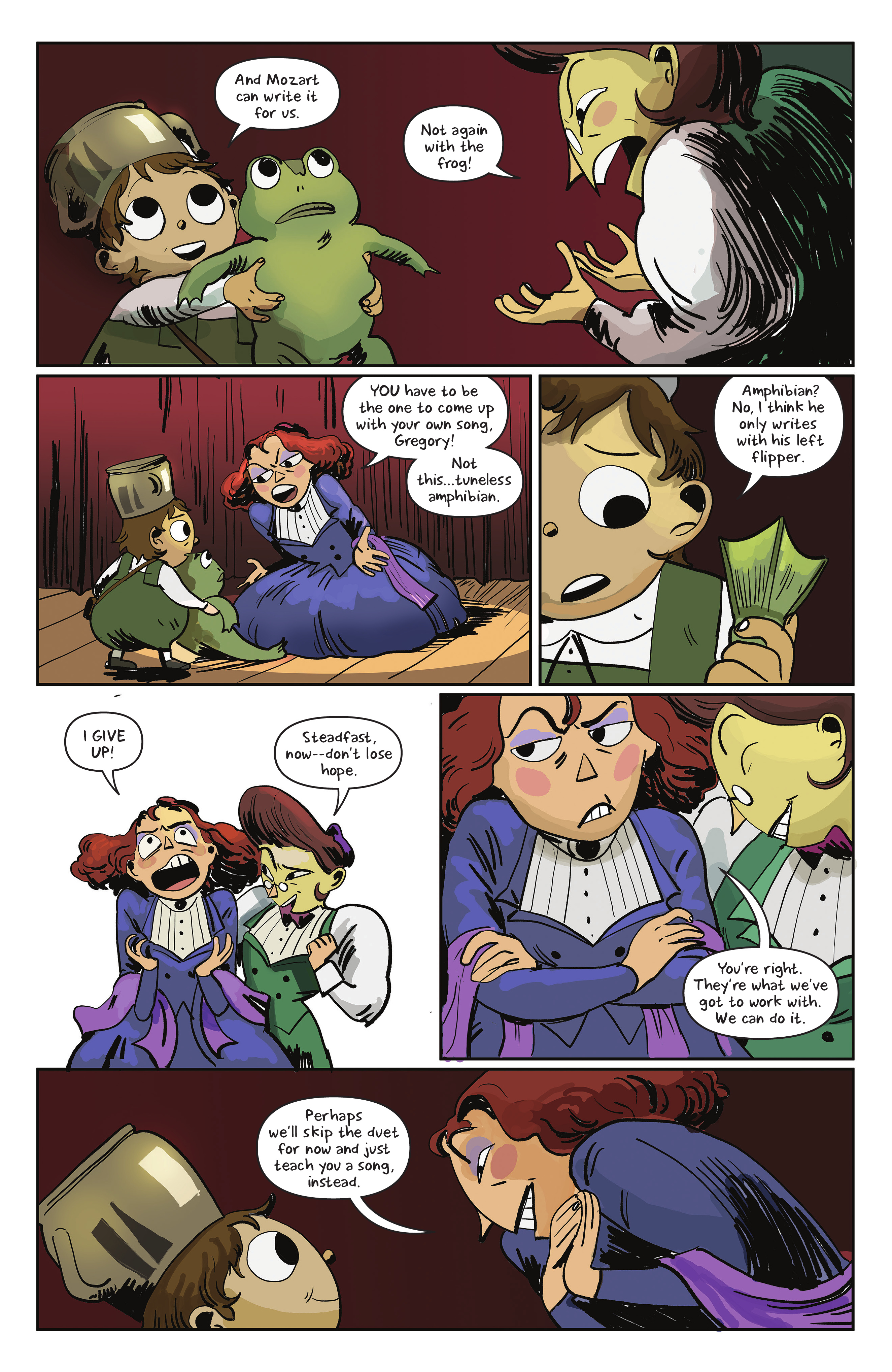 Over the Garden Wall: Soulful Symphonies (2019) issue TPB - Page 57