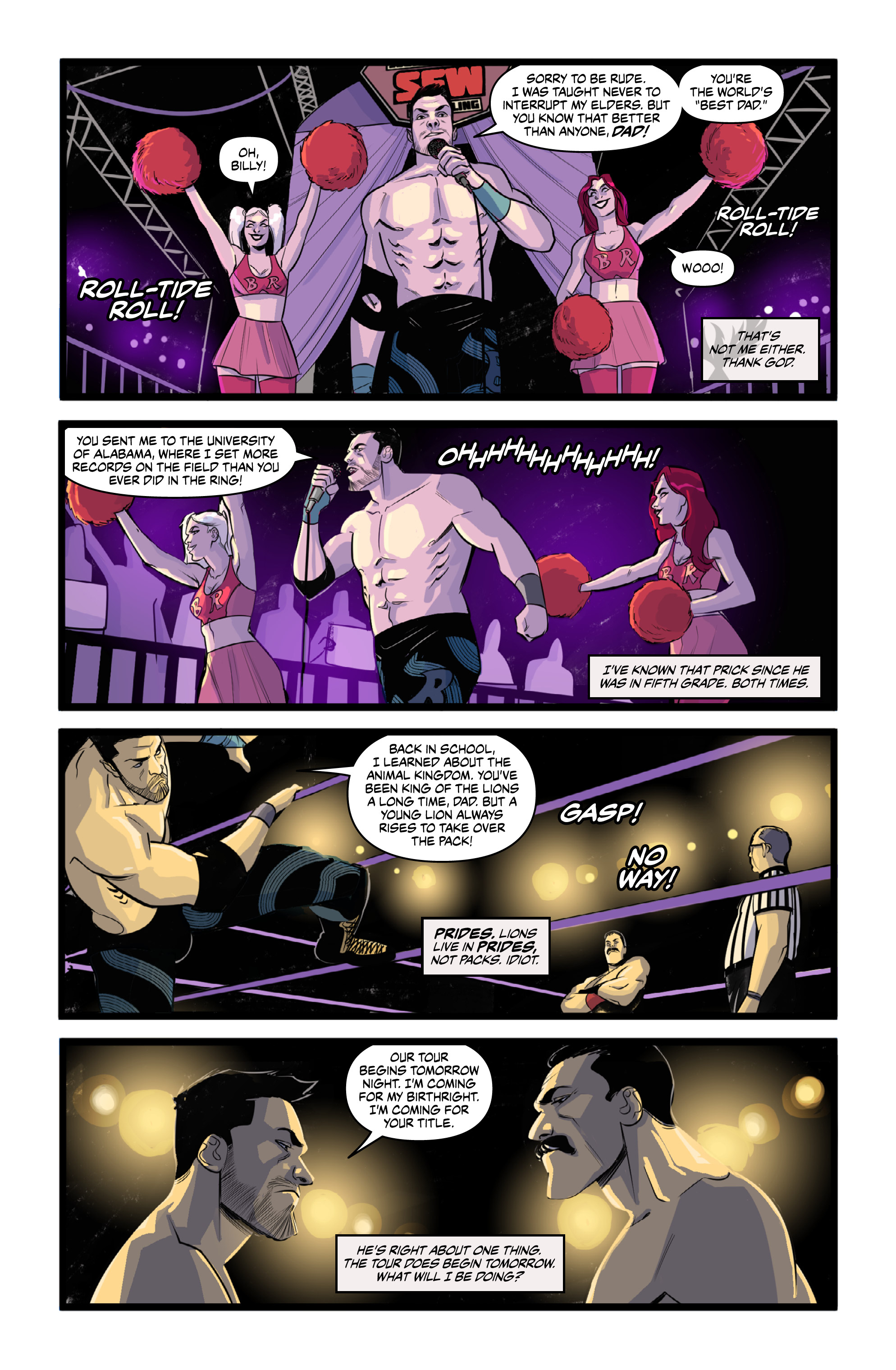 Over the Ropes (2019-): Chapter 1 - Page 5