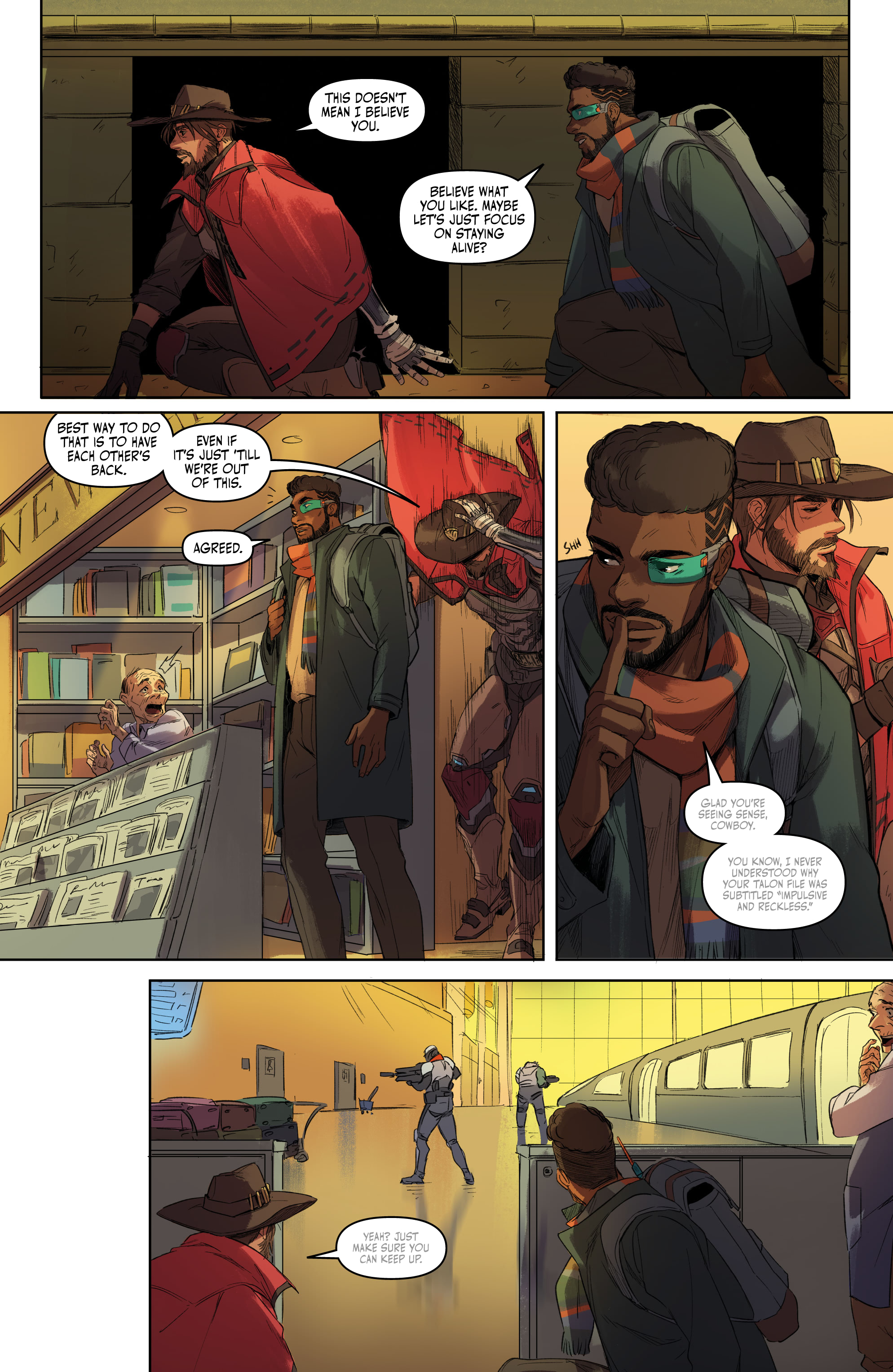 Overwatch: New Blood (2021-) issue 3 - Page 12