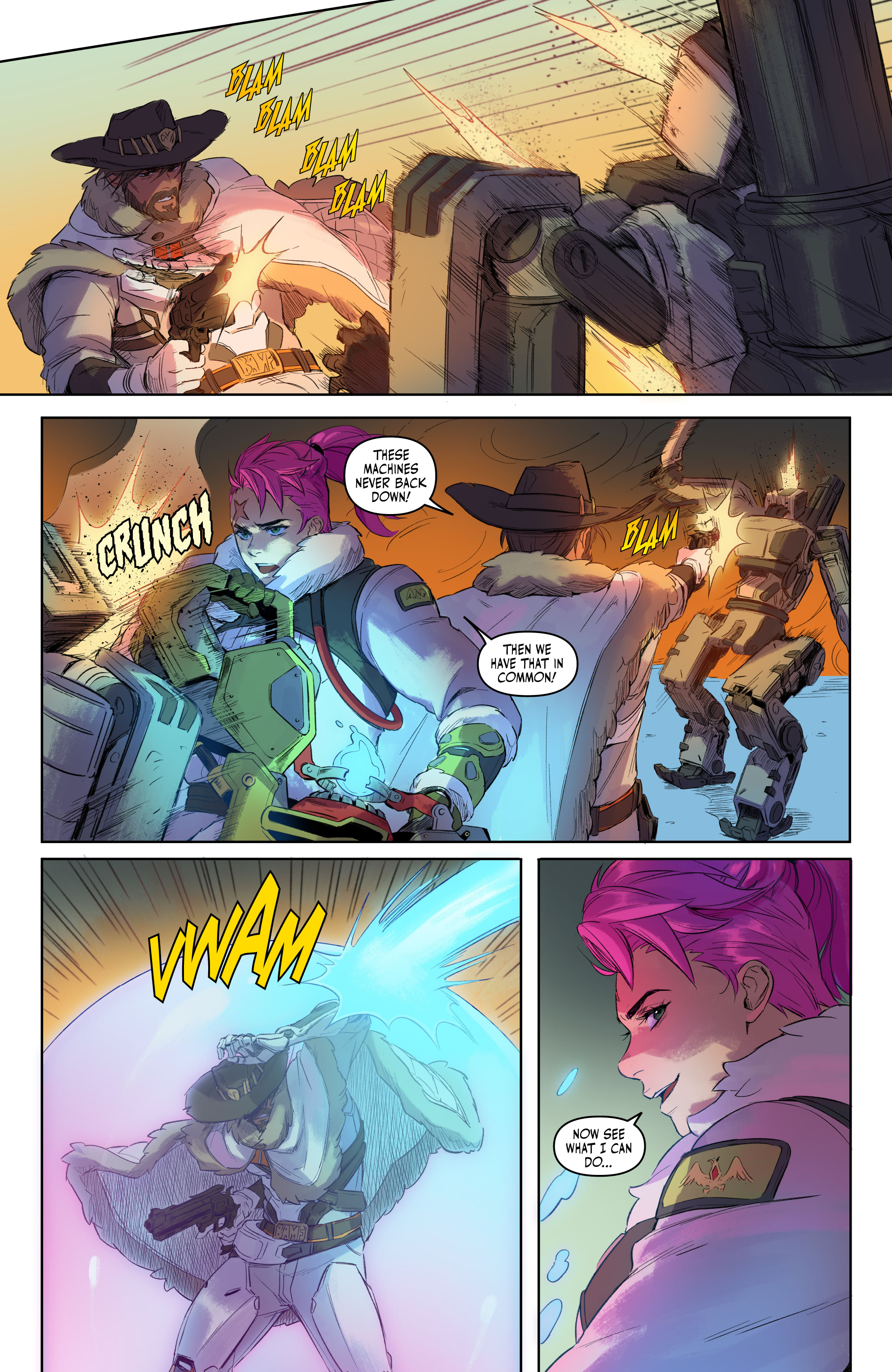 Overwatch: New Blood (2021-) issue 4 - Page 14