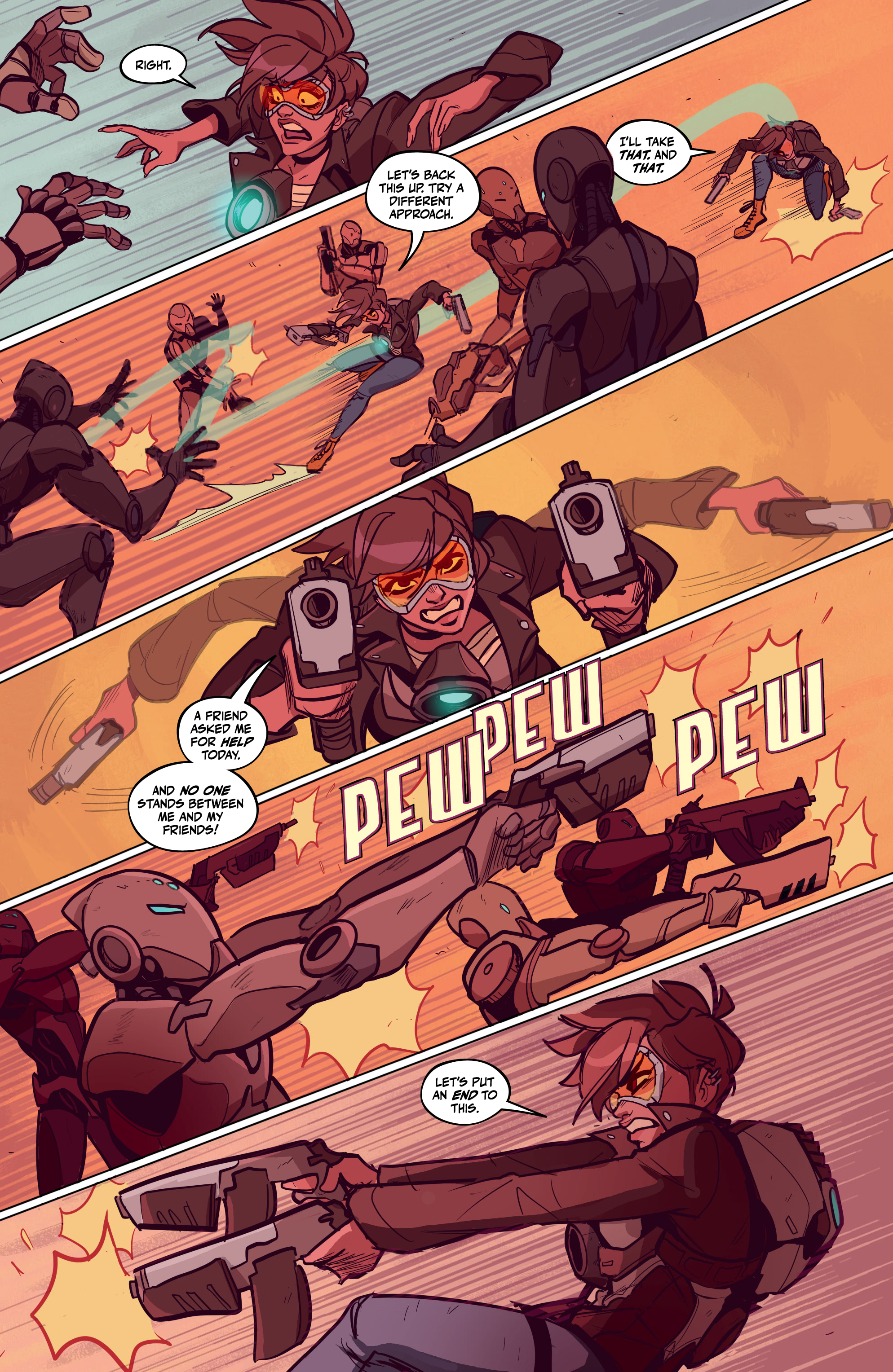 Overwatch: Tracer — London Calling (2020-) issue 1 - Page 21