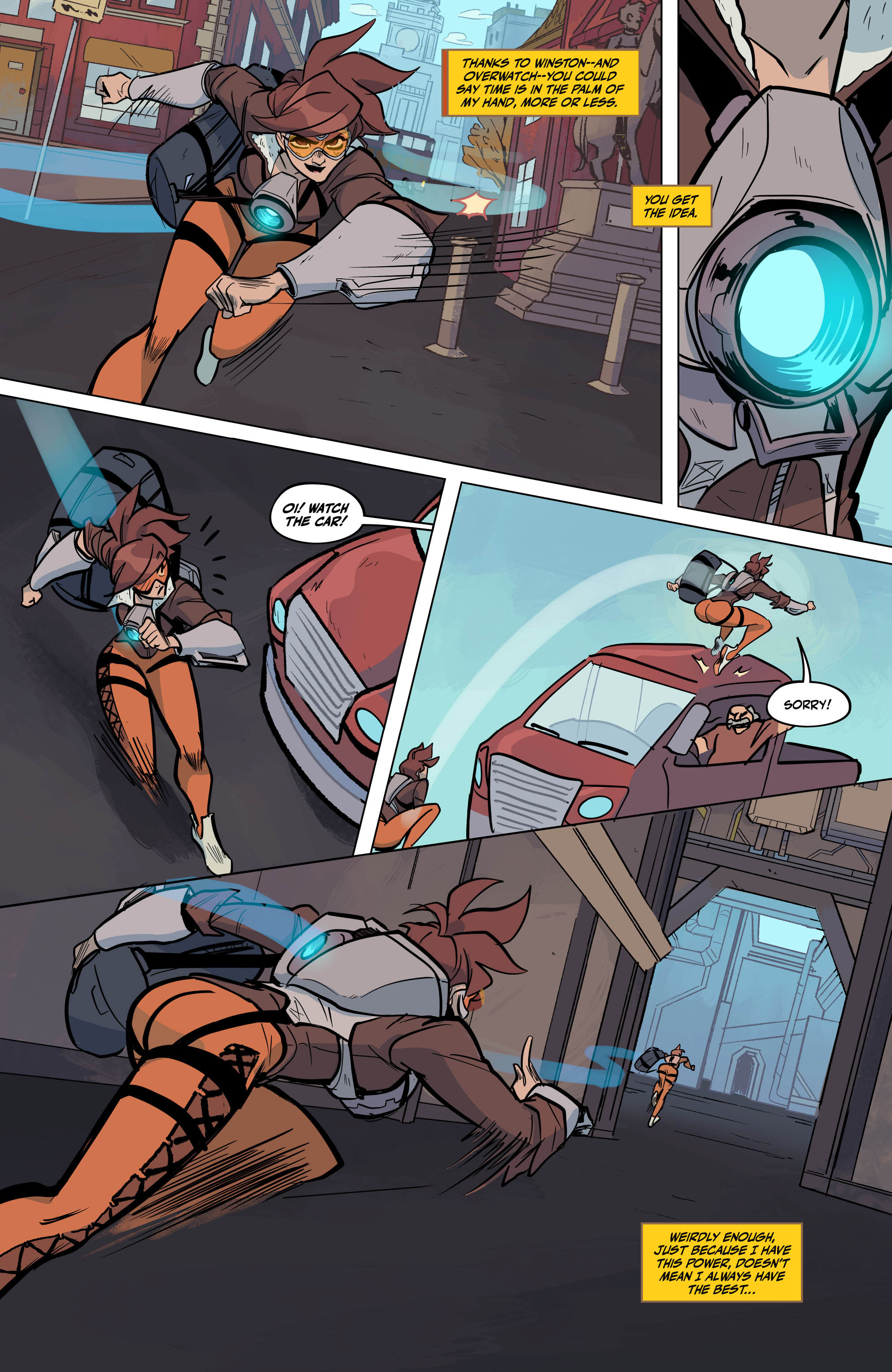 Overwatch: Tracer — London Calling (2020-) issue 2 - Page 4