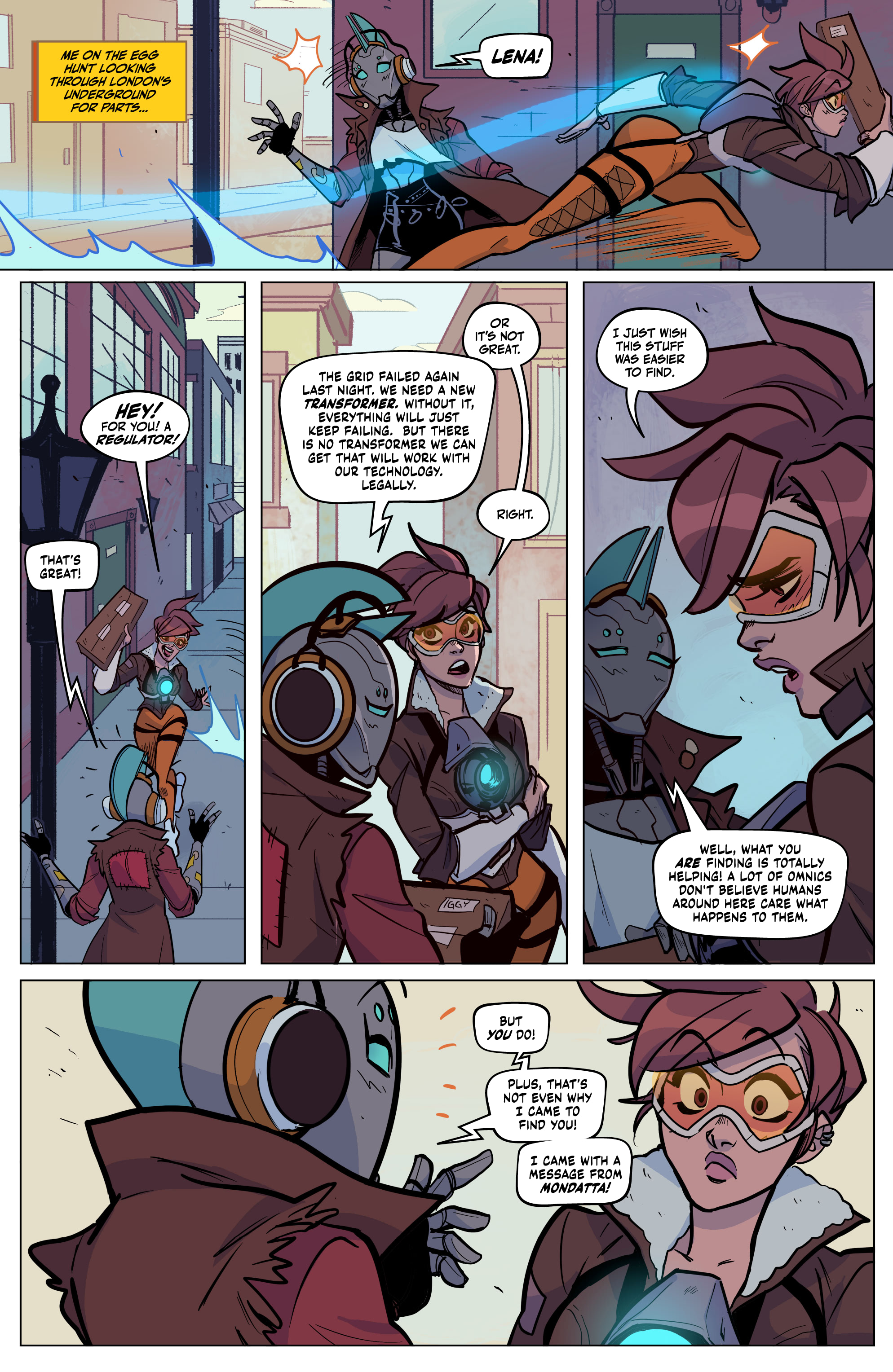 Overwatch: Tracer — London Calling (2020-) issue 2 - Page 9