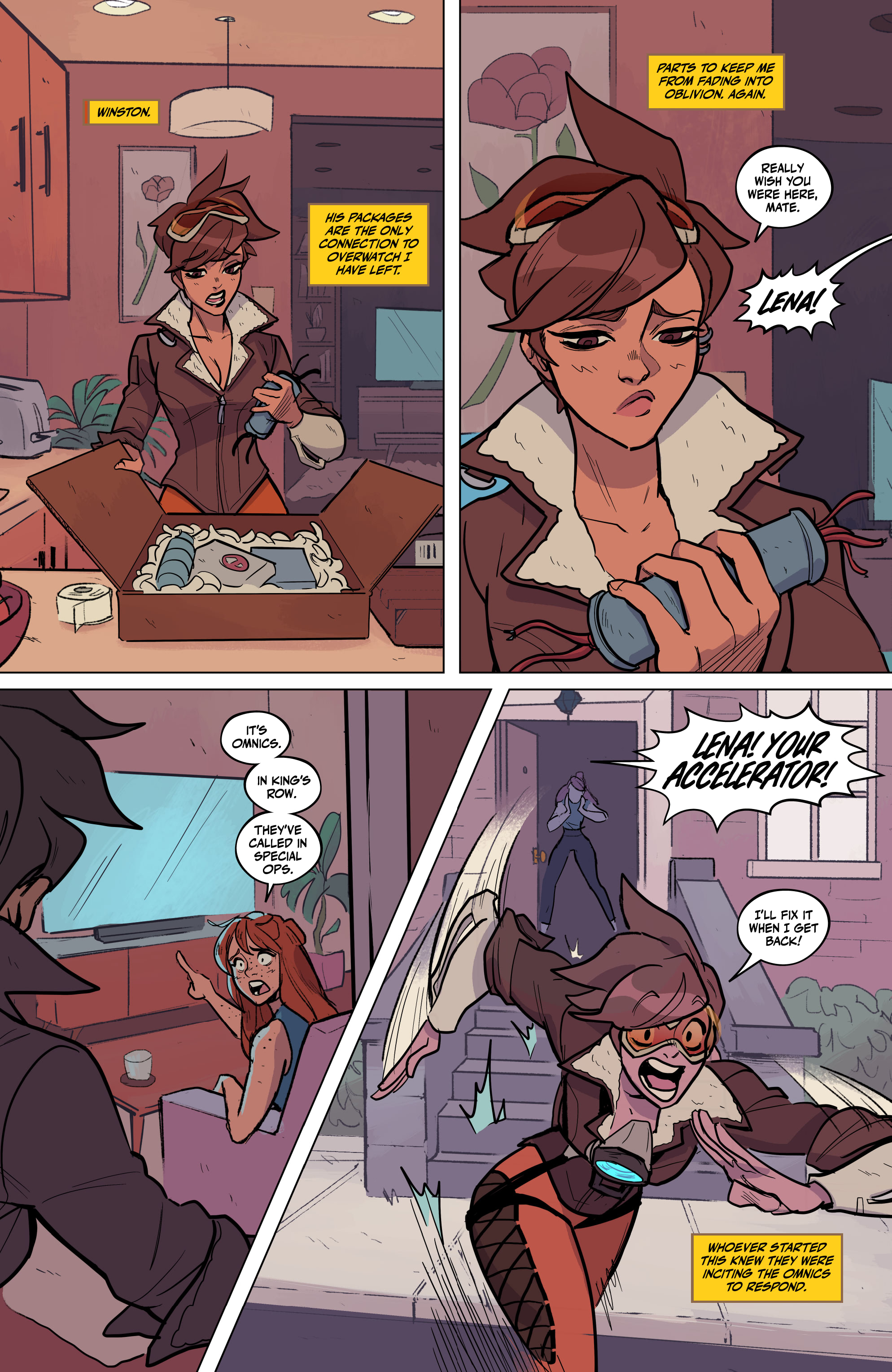 Overwatch: Tracer — London Calling (2020-) issue 3 - Page 11